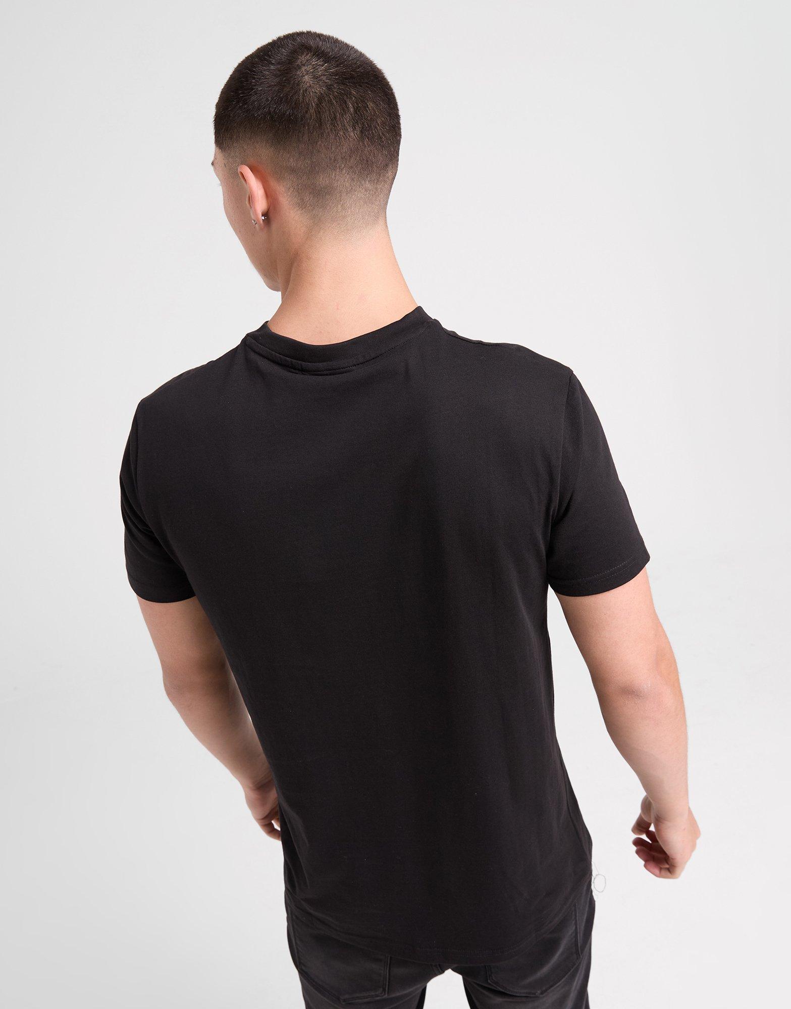 Tricou pentru bărbați MCKENZIE TRICOU STINSON TEE BLK-BLK MCKTM16775007 Negru