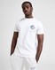 MCKENZIE TRICOU GLOBE TEE WHT-WHT