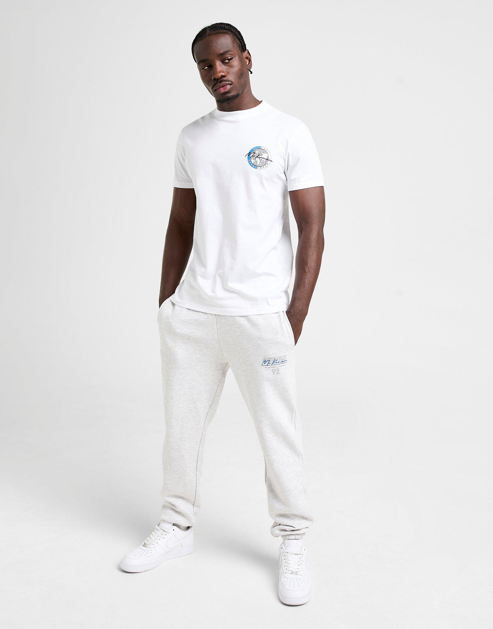 Vyriški marškiniai MCKENZIE MARŠKINĖLIAI GLOBE TEE WHT-WHT MCKTM16874010 Balta