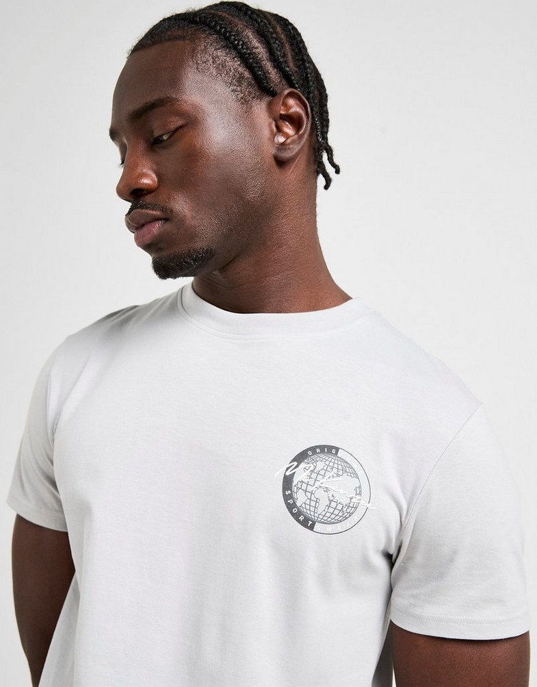 Tricou pentru bărbați MCKENZIE TRICOU GLOBE TEE GRY-HIR MCKTM16874020 Gri