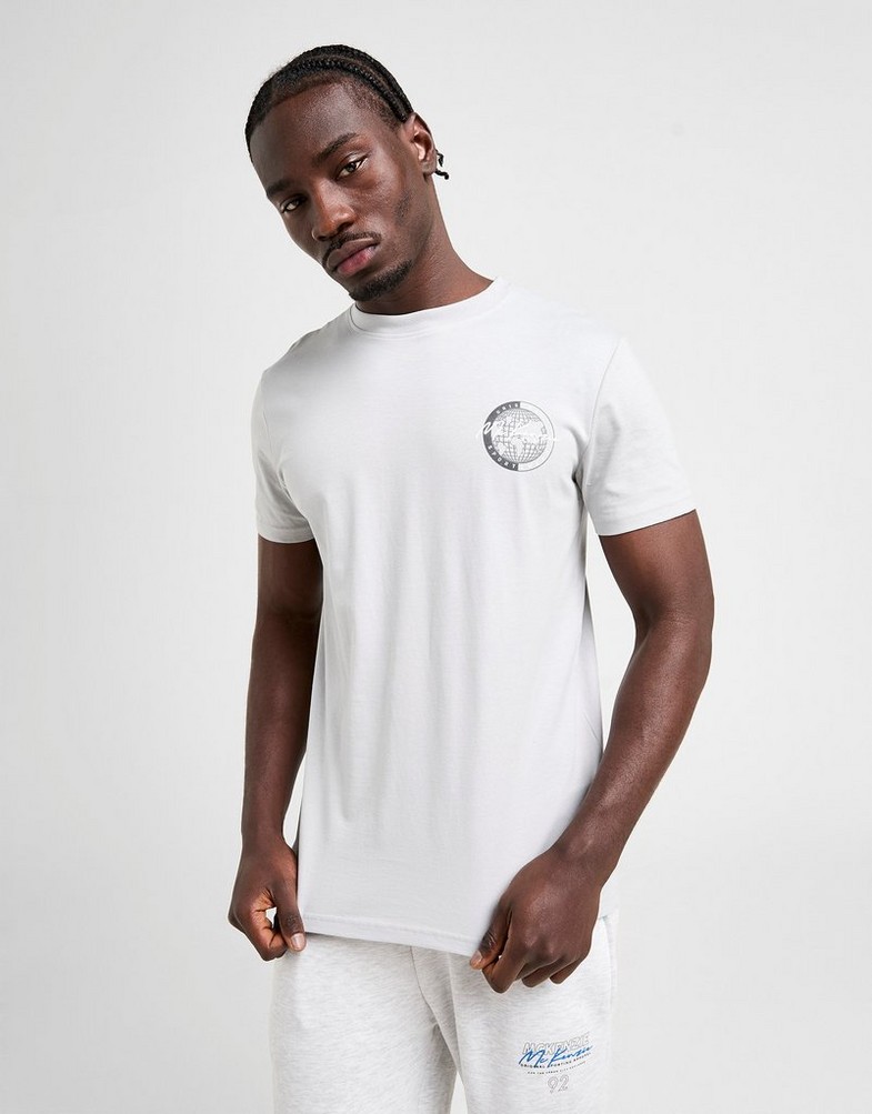 Tricou pentru bărbați MCKENZIE TRICOU GLOBE TEE GRY-HIR MCKTM16874020 Gri