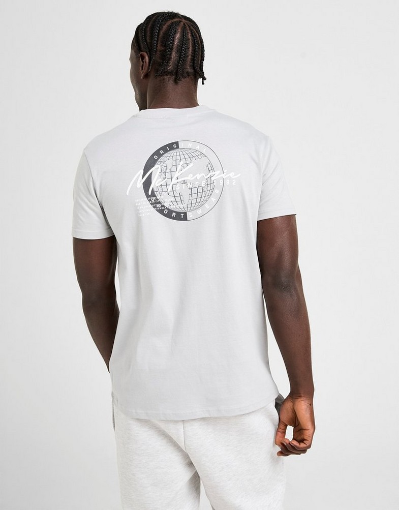 Tricou pentru bărbați MCKENZIE TRICOU GLOBE TEE GRY-HIR MCKTM16874020 Gri