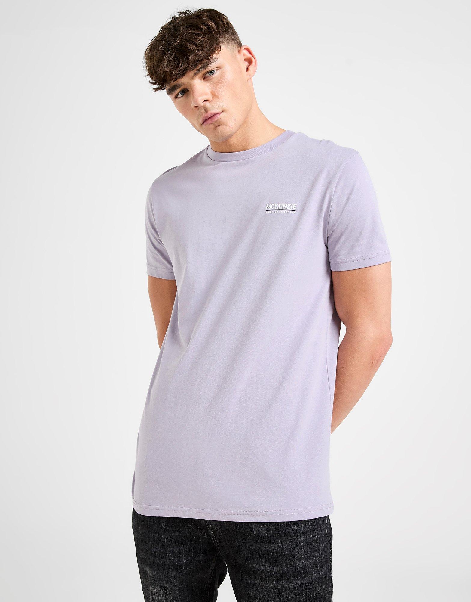 Koszulka, t-shirt męski MCKENZIE T-SHIRT ESS TEE LIL-LAA MCKTM16684189 Fioletowy