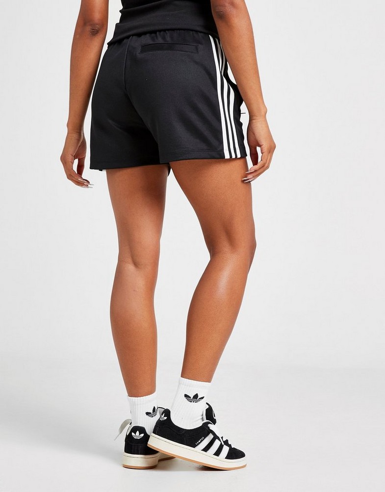 Pantaloni scurți pentru femei ADIDAS PANTALONI SCURȚI CLASSIC SHORT BLK/WH KC1348 Negru