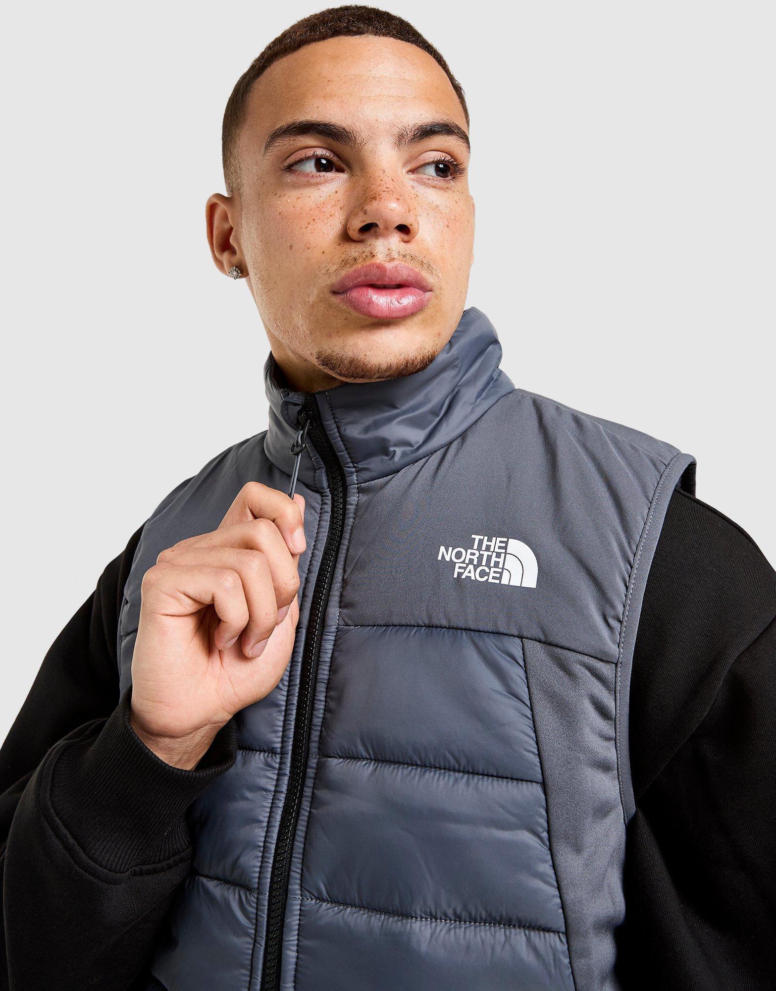 Muški prsluk THE NORTH FACE PRSLUK HYBRID GILET VAN'GY NF0A8AJZ1741 siva