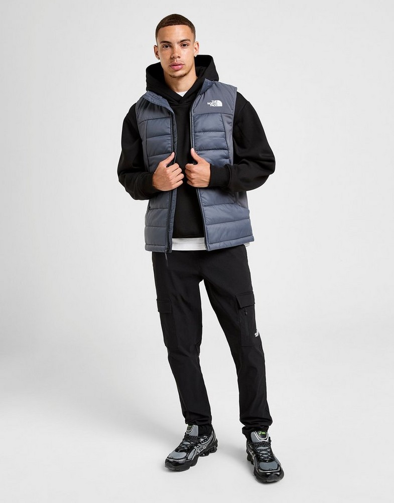 Muški prsluk THE NORTH FACE PRSLUK HYBRID GILET VAN'GY NF0A8AJZ1741 siva
