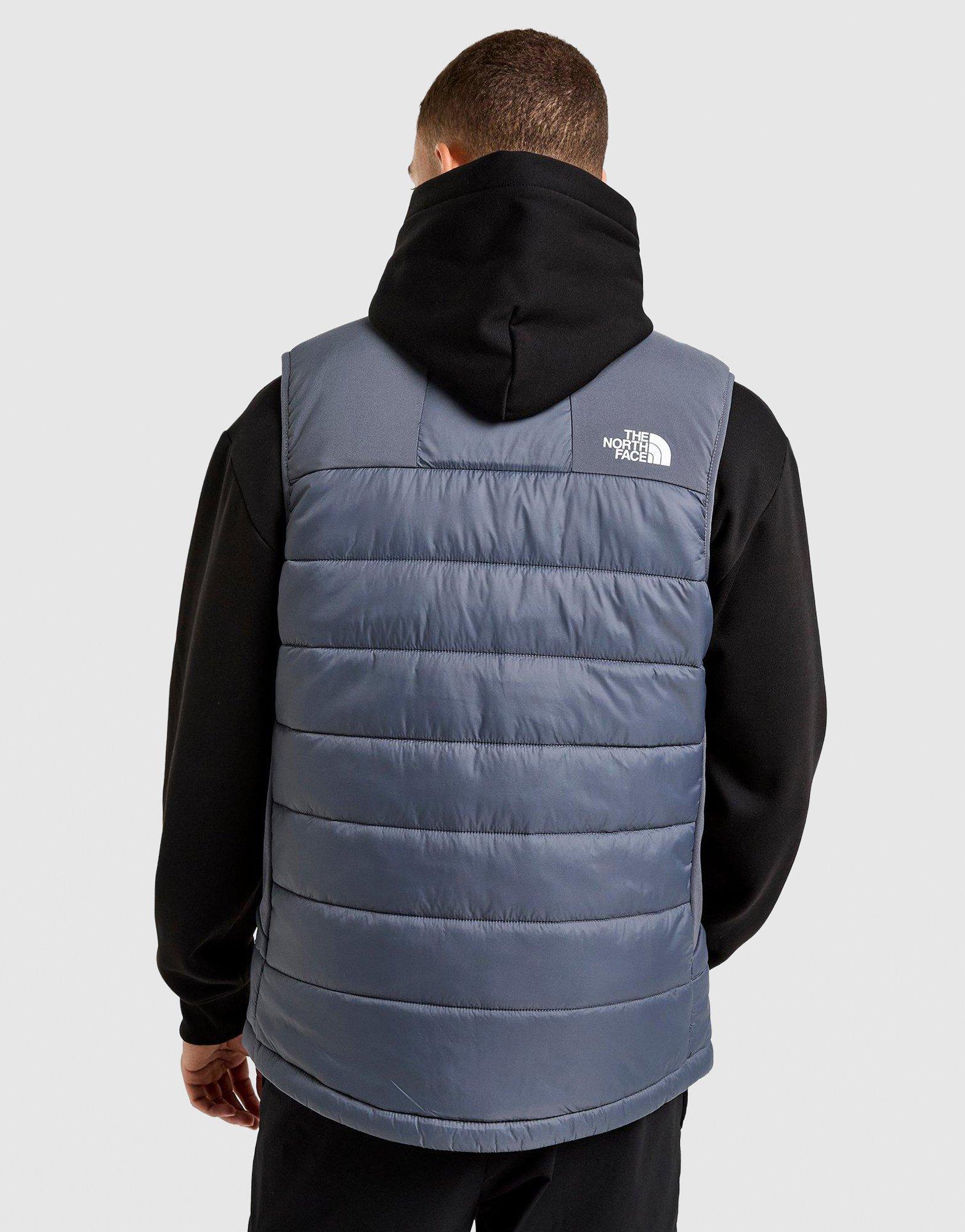 Muški prsluk THE NORTH FACE PRSLUK HYBRID GILET VAN'GY NF0A8AJZ1741 siva