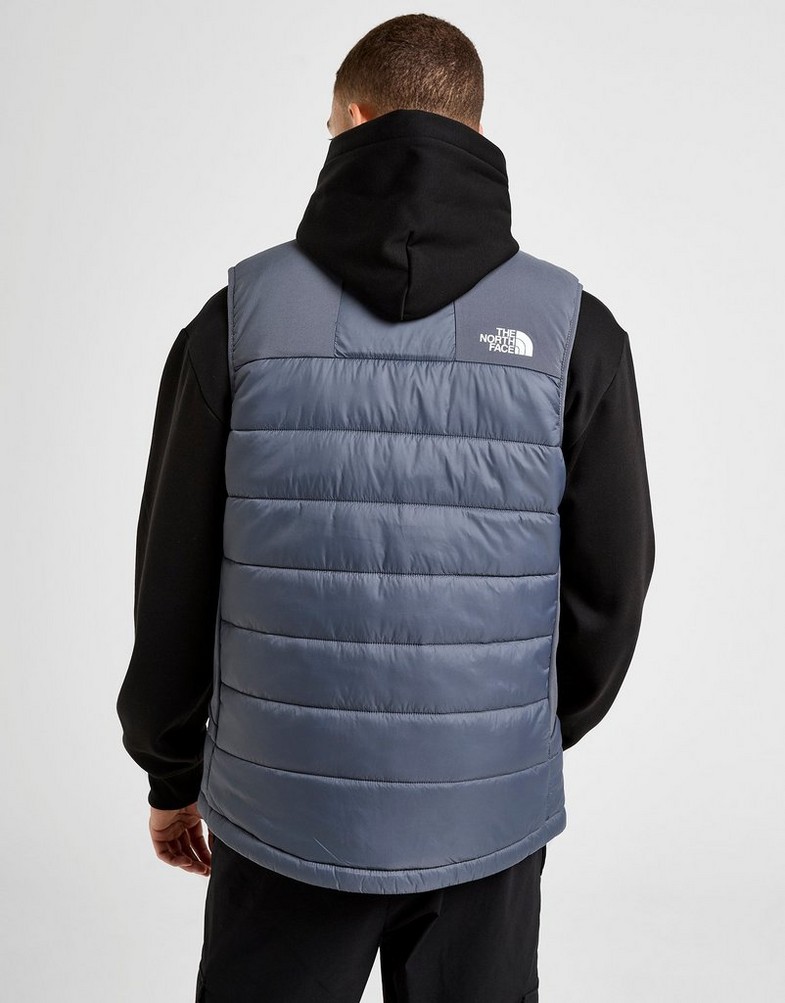 Muški prsluk THE NORTH FACE PRSLUK HYBRID GILET VAN'GY NF0A8AJZ1741 siva