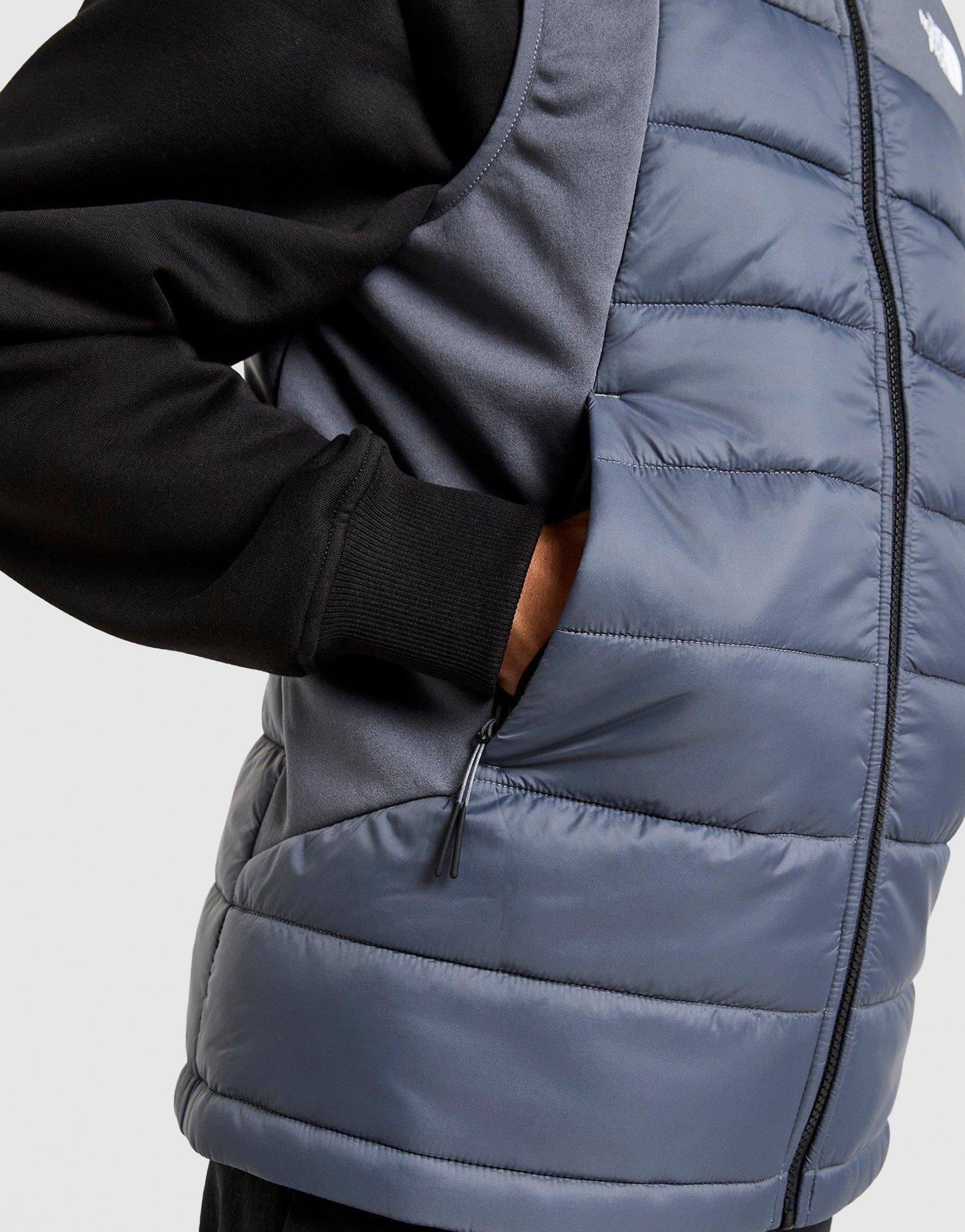 Muški prsluk THE NORTH FACE PRSLUK HYBRID GILET VAN'GY NF0A8AJZ1741 siva