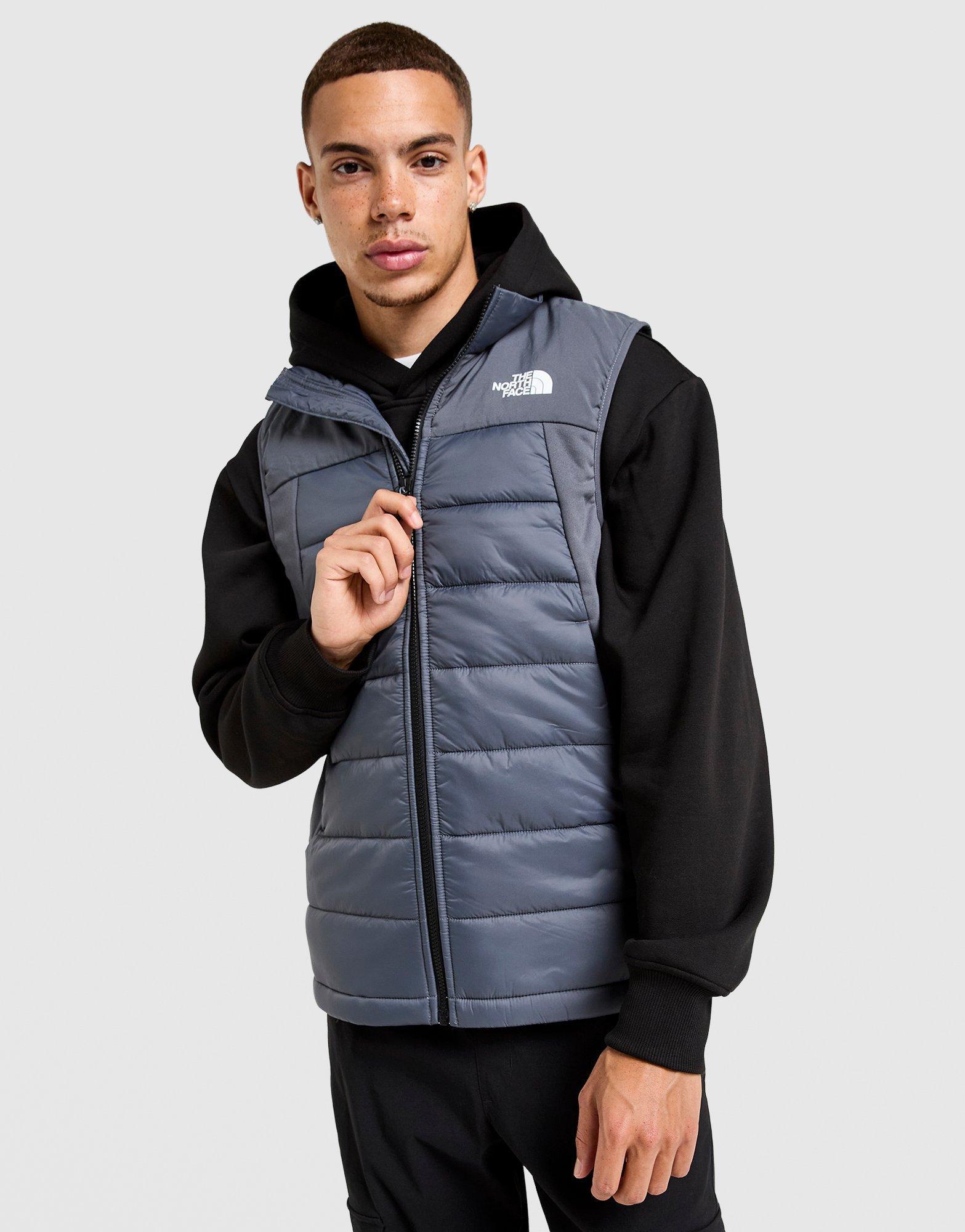 Muški prsluk THE NORTH FACE PRSLUK HYBRID GILET VAN'GY NF0A8AJZ1741 siva