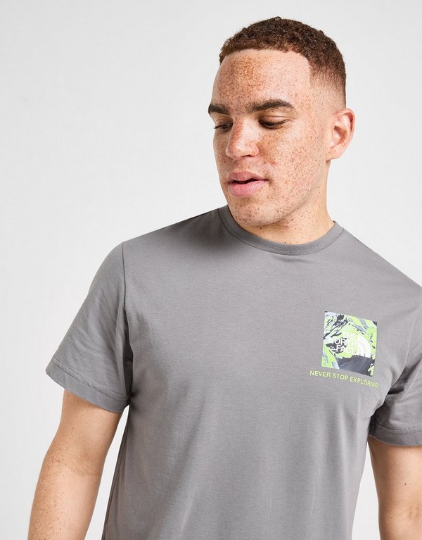 The North Face T-Shirt Heat Map T Smgy/gn - obrazek 3