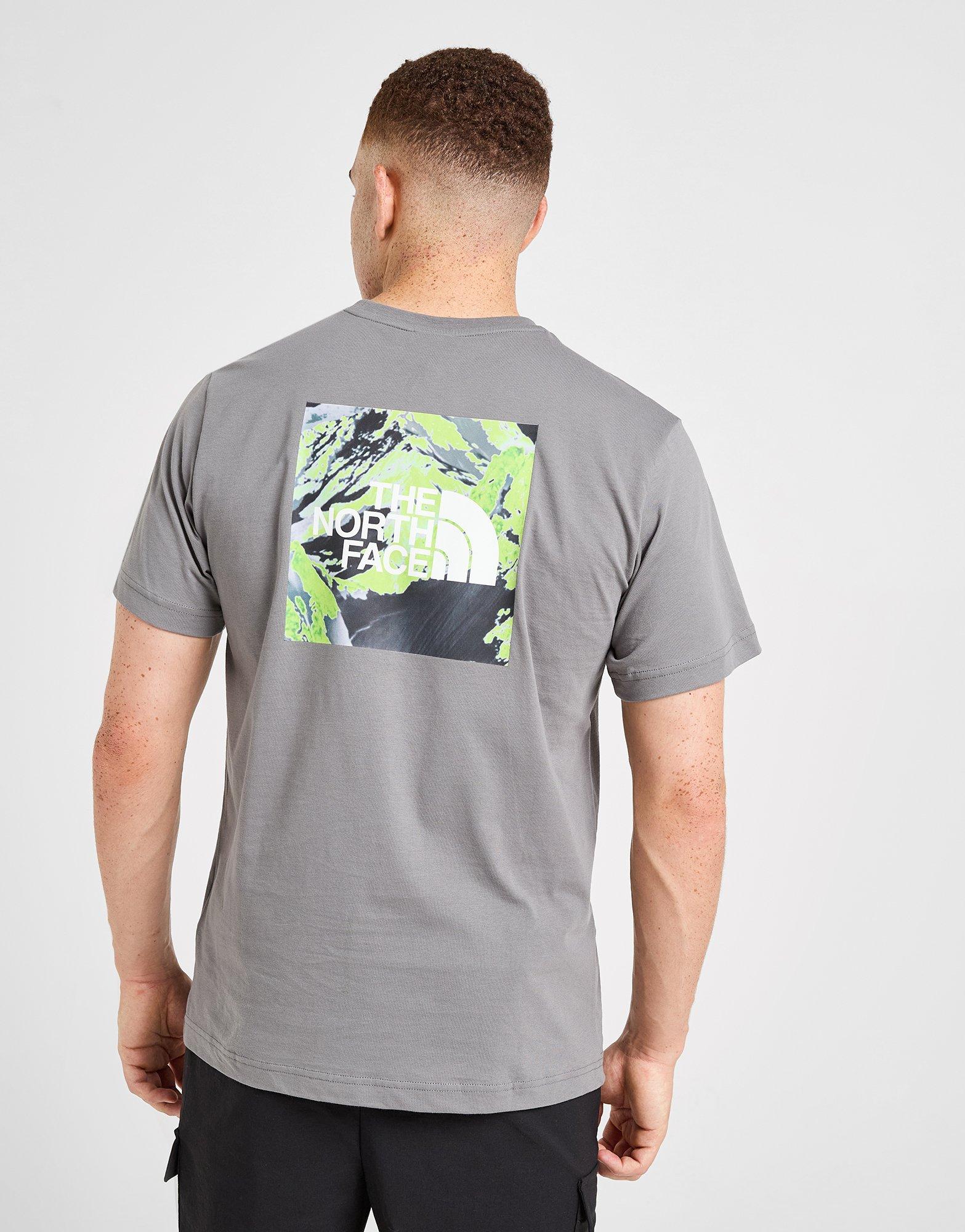 Koszulka, t-shirt męski THE NORTH FACE T-SHIRT HEAT MAP T SMGY/GN NF0A8GCU0UZ1 Szary