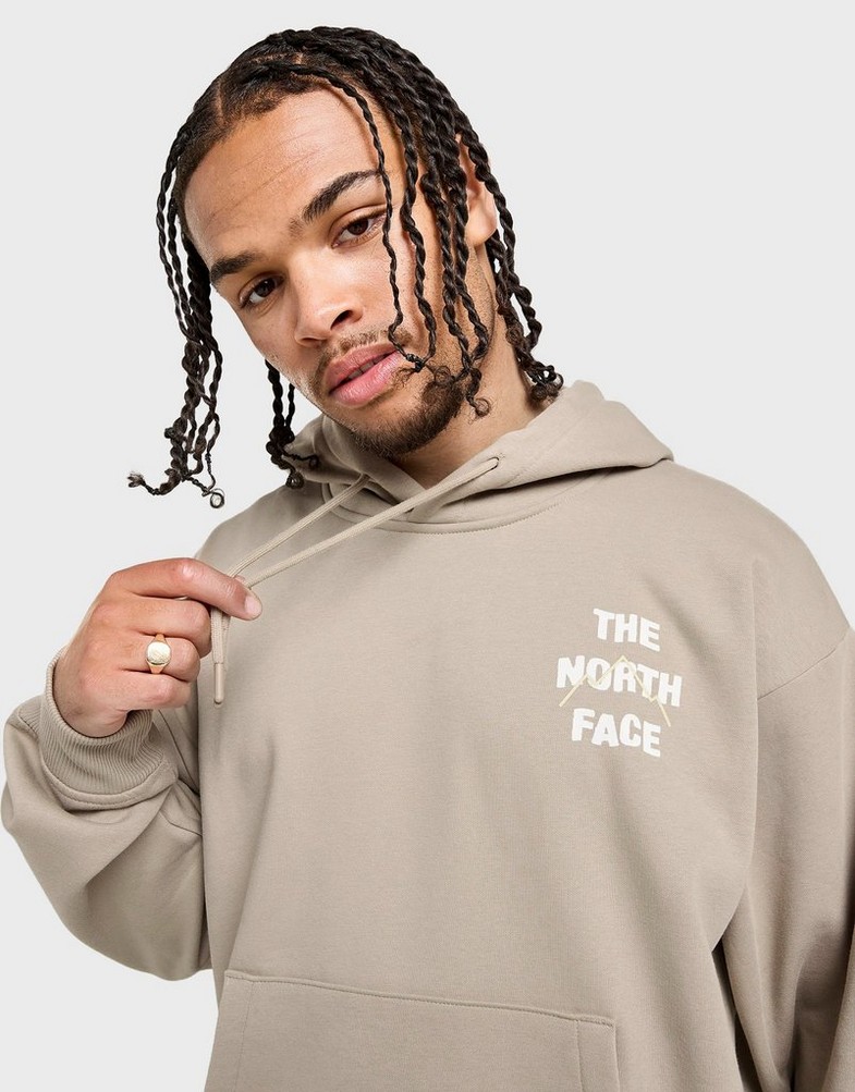 Muški gornji dio trenirke THE NORTH FACE VESTA S KAPULJAČOM   SOBRETTA OS HDMUSH NF0A8FPTBOX1 bež