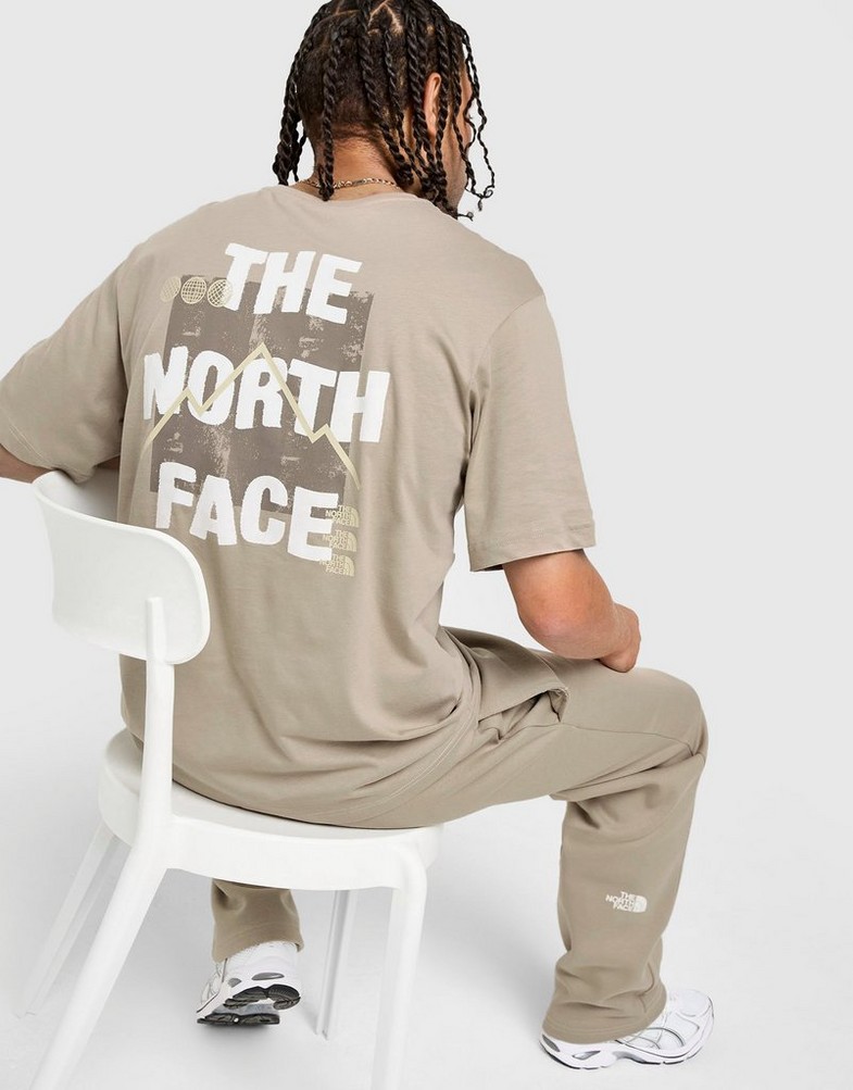 Muški T-shirt THE NORTH FACE T-SHIRT SOBRETTA OS T MUSH NF0A8FPWBOX1 bež