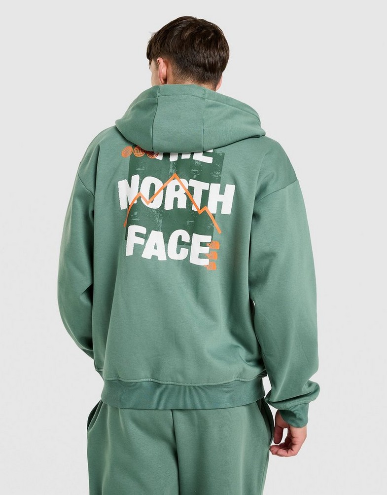 Muški gornji dio trenirke THE NORTH FACE VESTA S KAPULJAČOM   SOBRETTA OS T DKGN NF0A8FPUHCH1 zelena