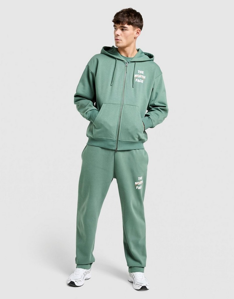 Muški gornji dio trenirke THE NORTH FACE VESTA S KAPULJAČOM   SOBRETTA OS T DKGN NF0A8FPUHCH1 zelena