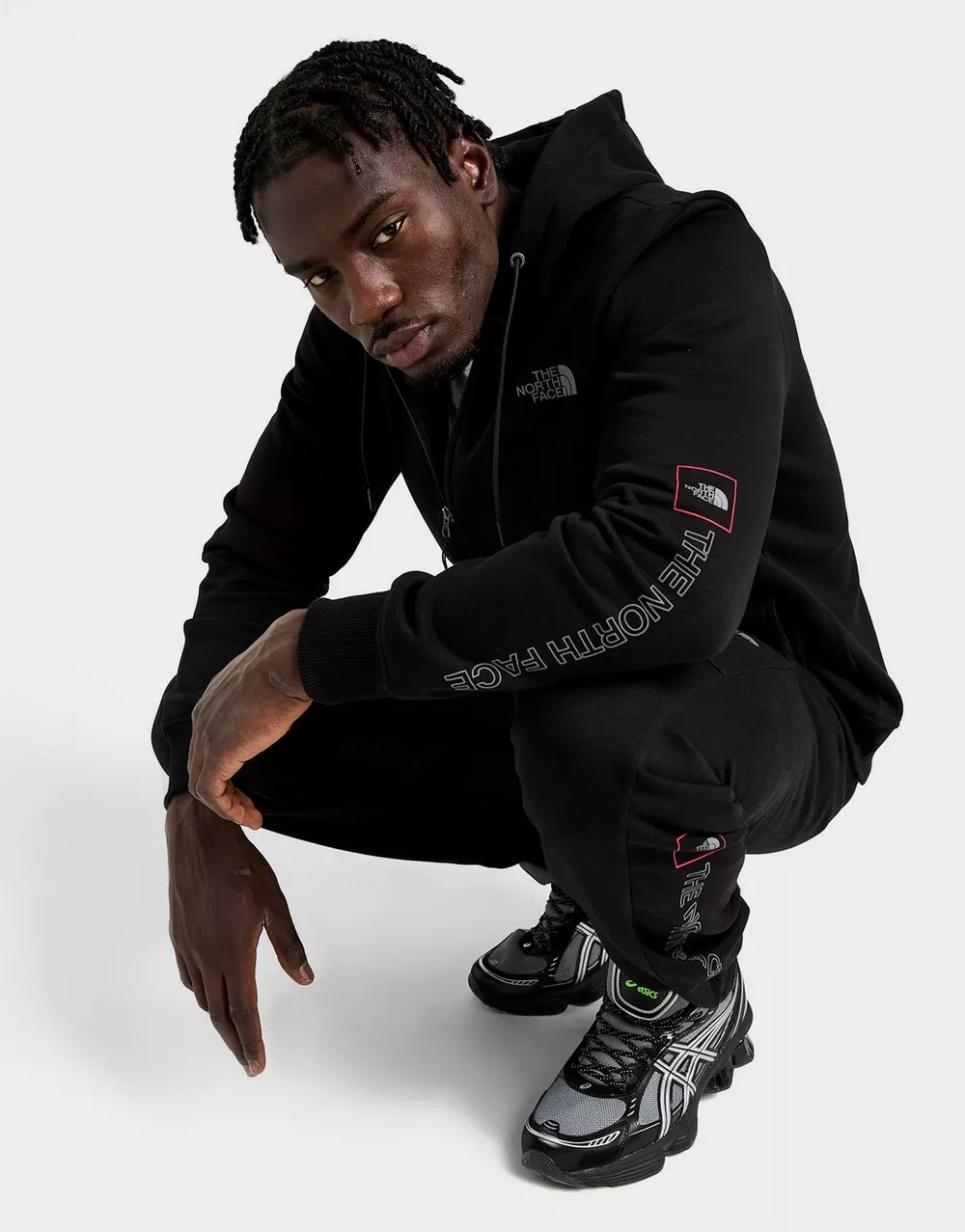 THE NORTH FACE КОФТА З КАПЮШОНОМ OUTLINE FZ HD BLK, фото 1 з 7