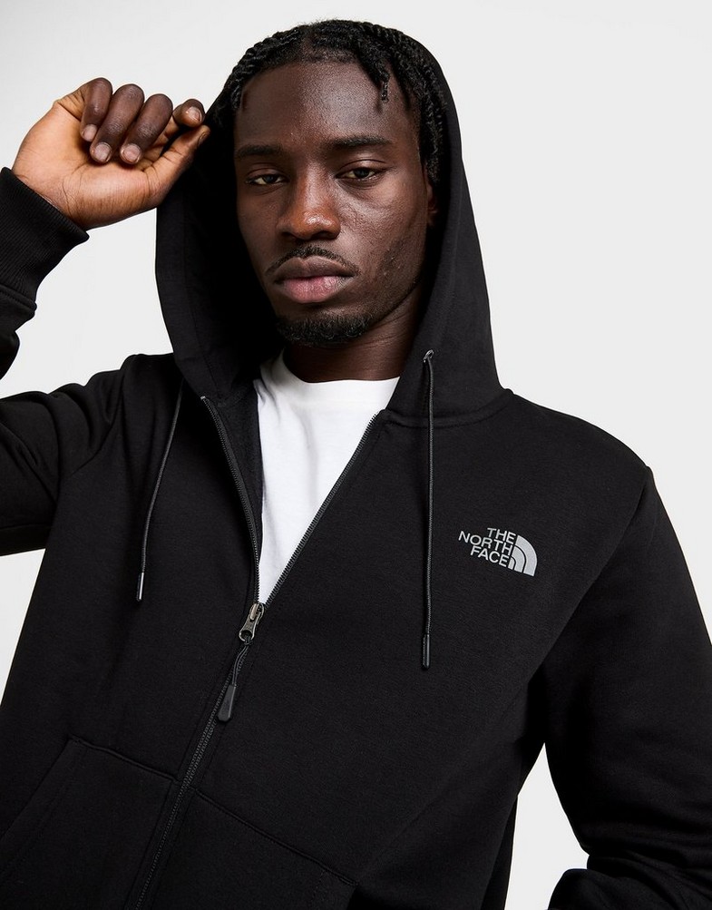 Muški gornji dio trenirke THE NORTH FACE VESTA S KAPULJAČOM   OUTLINE FZ HD BLK NF0A8GDWJK31 crna