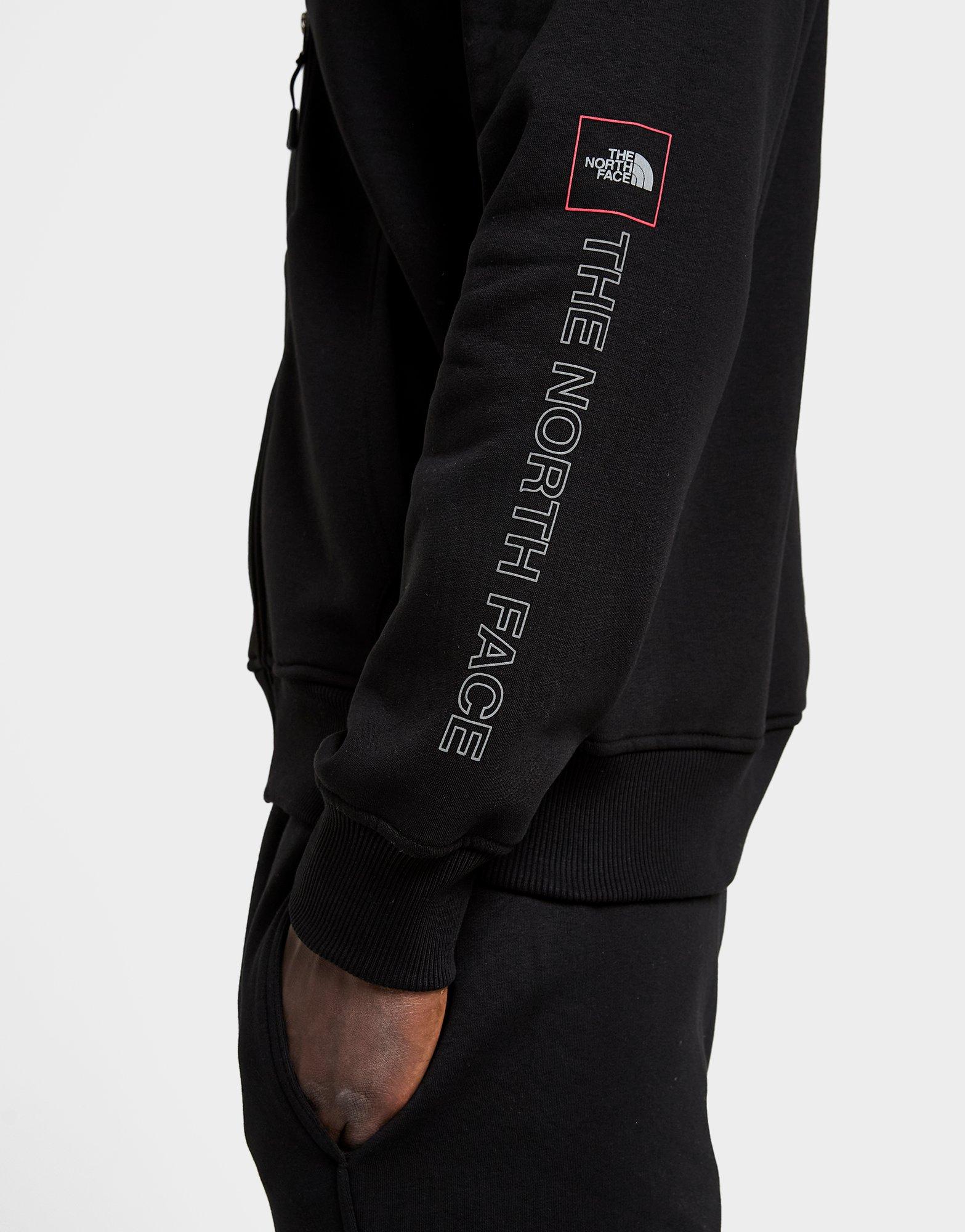 Мъжка блуза THE NORTH FACE СУИТЧЪР С КАЧУЛКА OUTLINE FZ HD BLK NF0A8GDWJK31 Черен