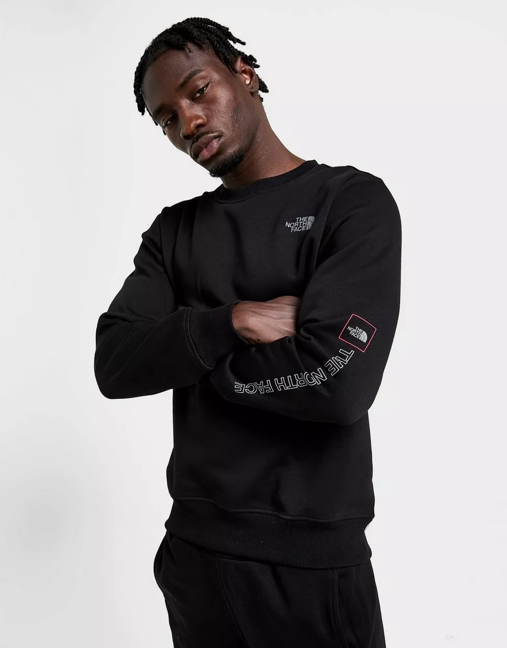 THE NORTH FACE КОФТА OUTLINE CREW BLK, фото 1 з 6