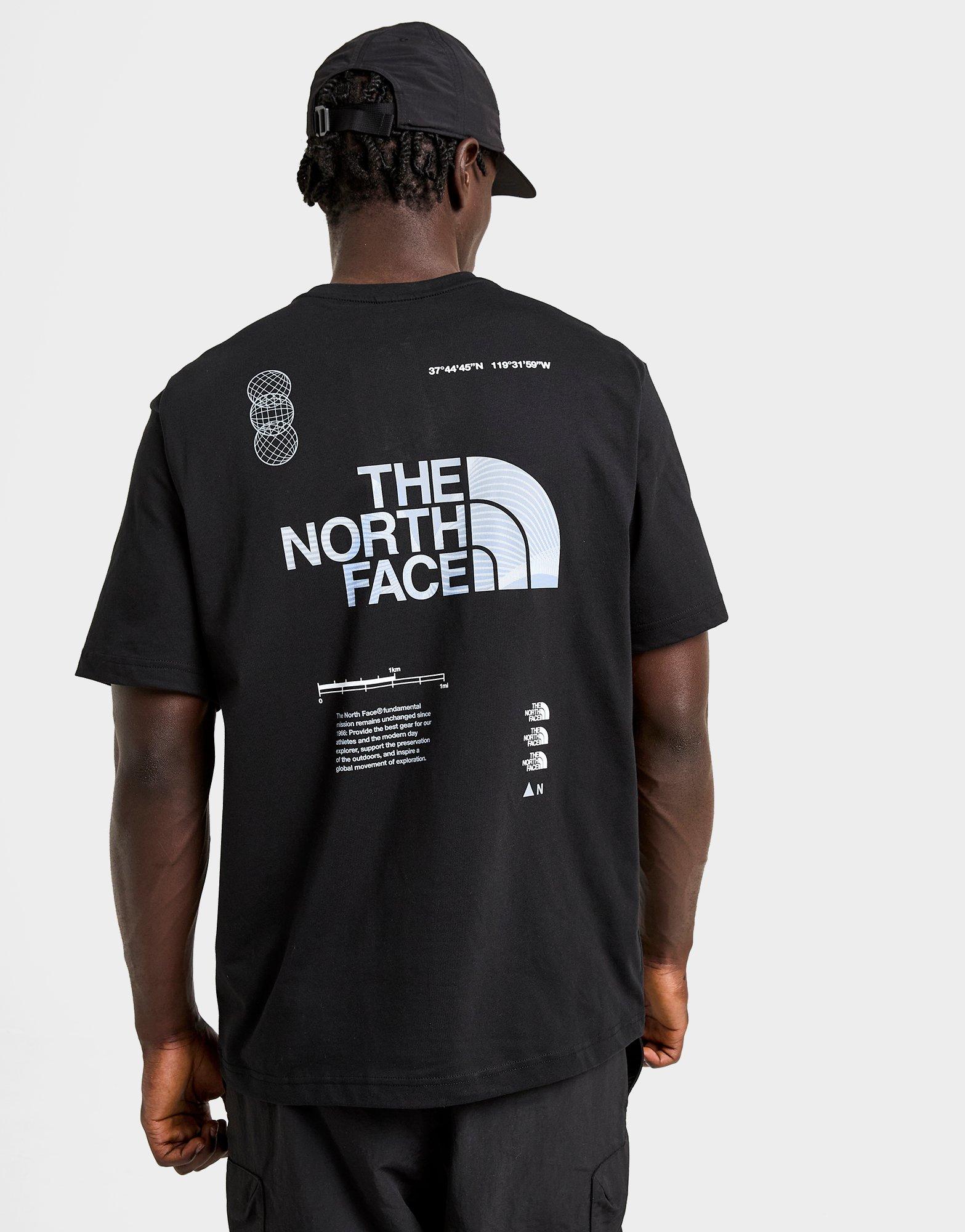 Koszulka, t-shirt męski THE NORTH FACE T-SHIRT BAL COMP OS T BLK NF0A8GCVJK31 Czarny