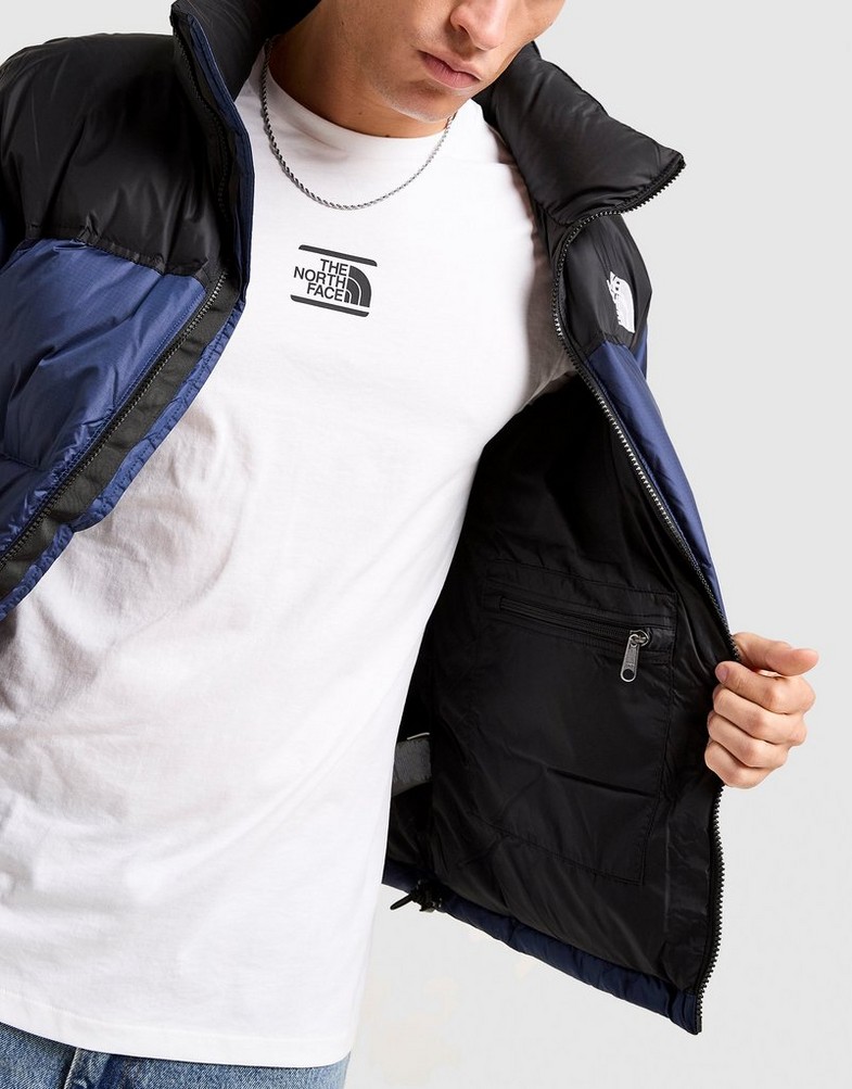 THE NORTH FACE КУРТКА ЗИМОВА NUPTSE JACKET BLUE NF0A3C8DGOB1 Темно-синій