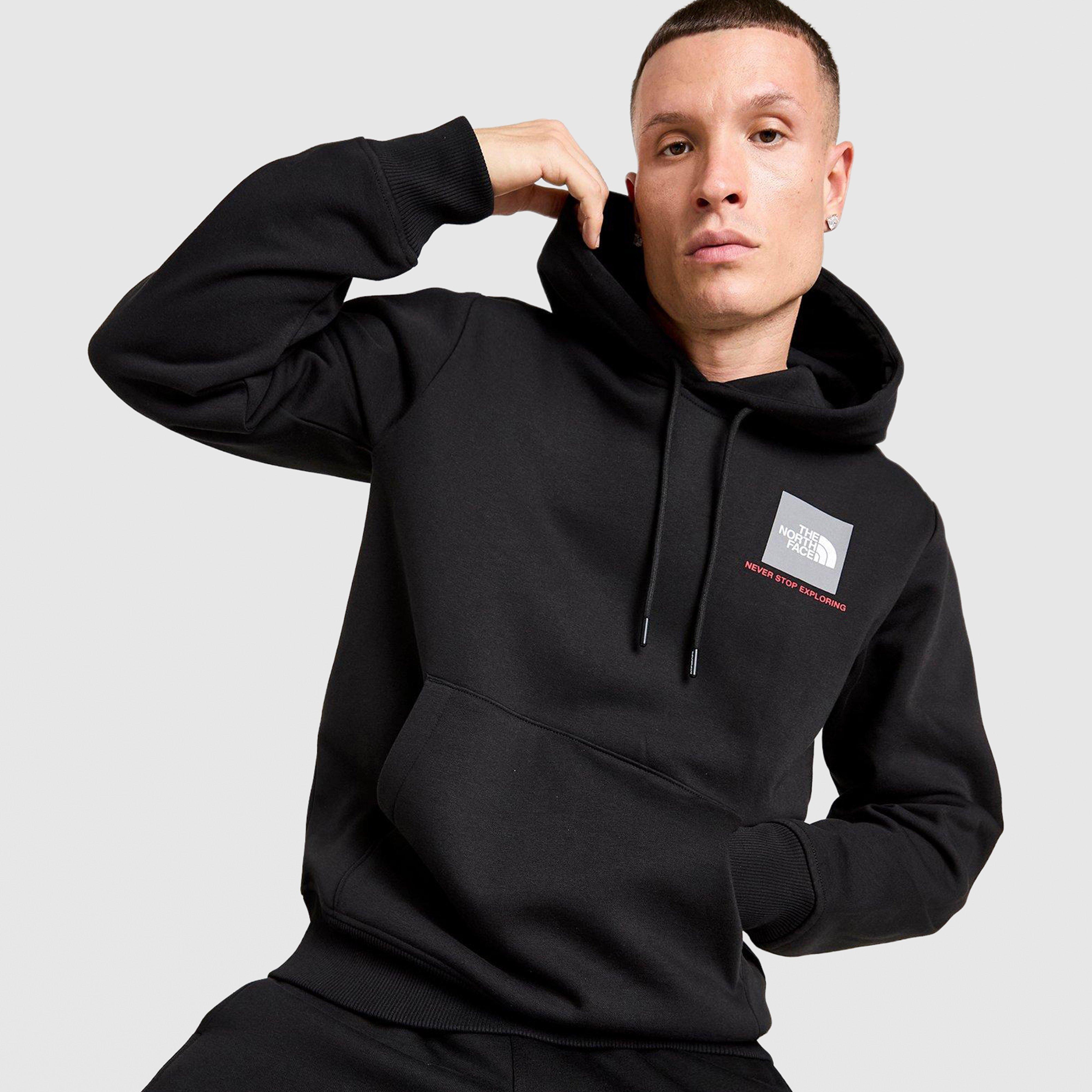 Pánska mikina THE NORTH FACE MIKINA S KAPUCŇOU FINE BOX HD BLK