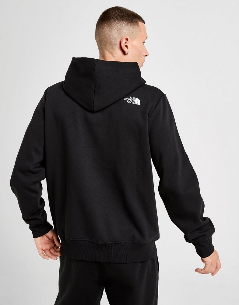 Muški gornji dio trenirke THE NORTH FACE VESTA S KAPULJAČOM FINE BOX HD BLK NF0A8CAZWOO1 crna