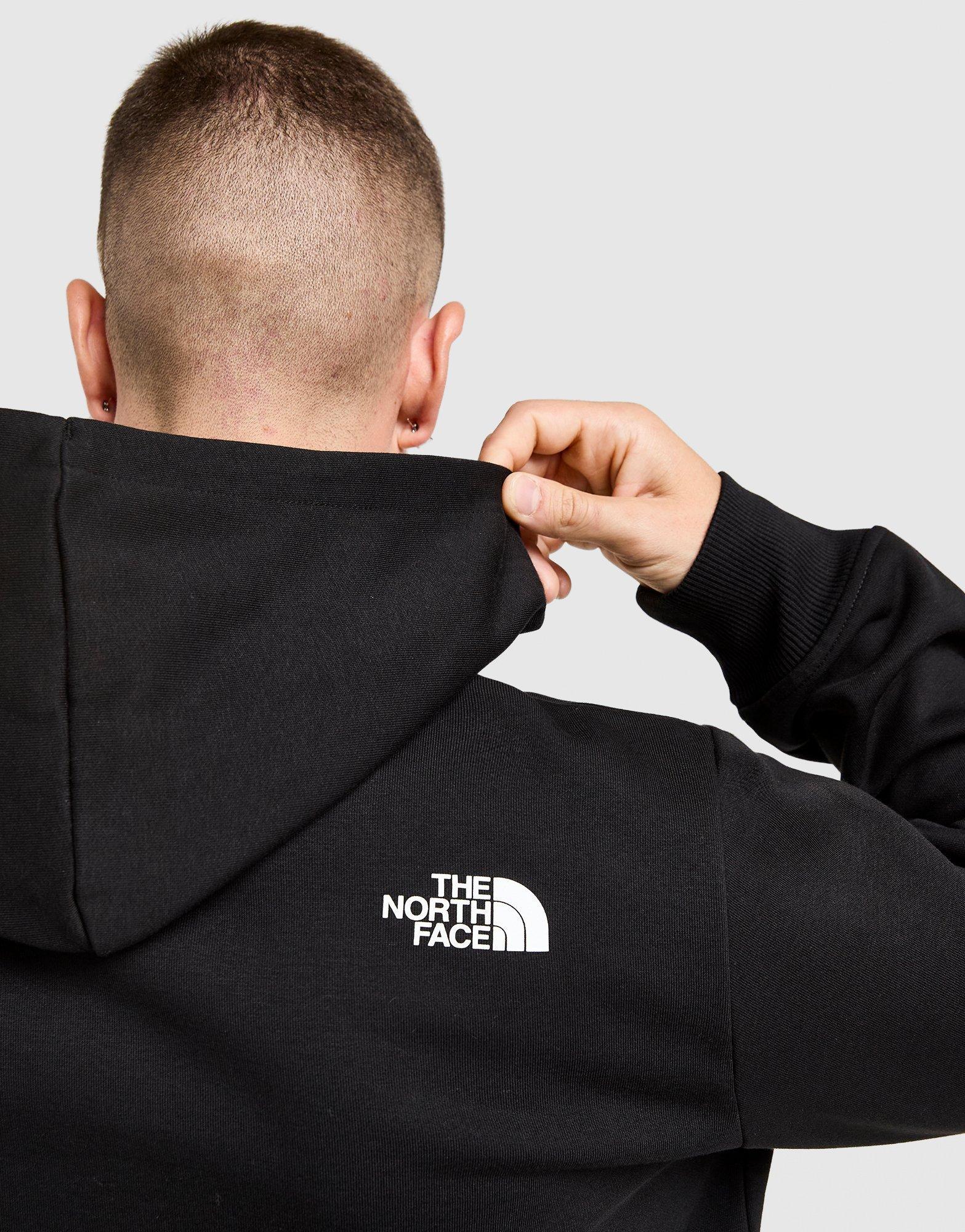 Bluza męska THE NORTH FACE BLUZA Z KAPTUREM FINE BOX HD BLK NF0A8CAZWOO1 Czarny