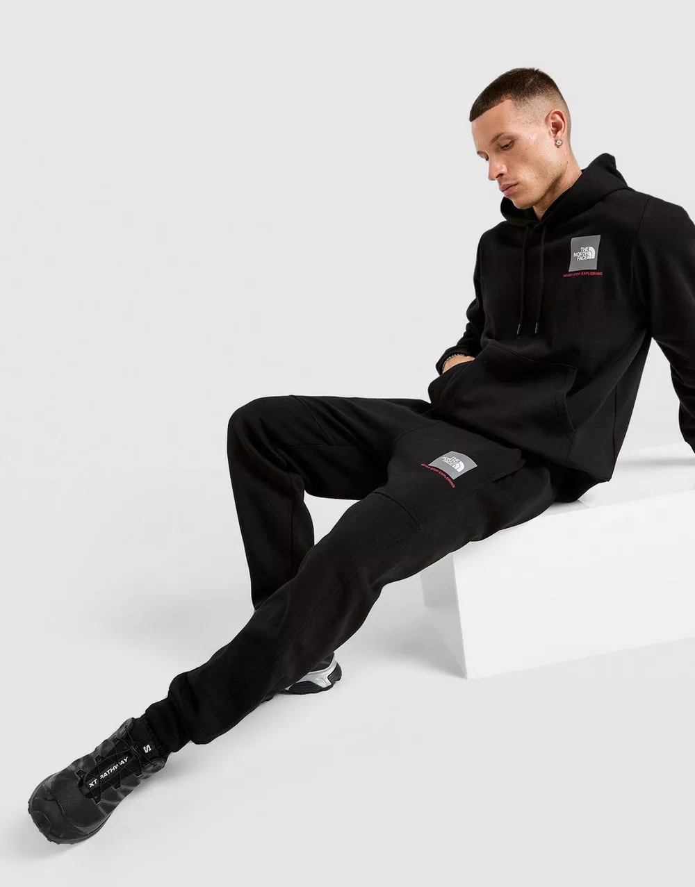 THE NORTH FACE ШТАНИ FINE BOX OH PNT BLK, фото 1 з 6