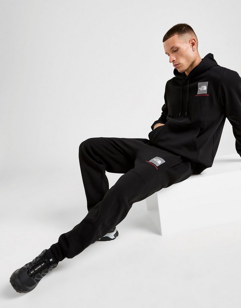 Muške hlače THE NORTH FACE HLAČE FINE BOX OH PNT BLK NF0A8CAXWOO1 crna