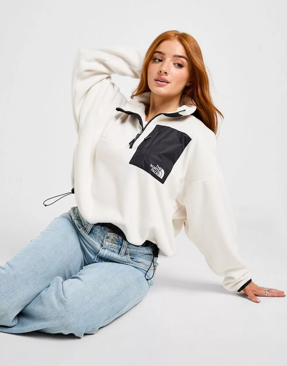 THE NORTH FACE КОФТА НА БЛИСКАВЦІ   HANAGITA OS 1/4 ZIP, фото 1 з 8