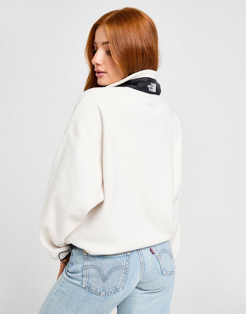 Dámská mikina THE NORTH FACE MIKINA ROZEPÍNACÍ   HANAGITA OS 1/4 ZIP NF0A8FY6QLI1 Béžová