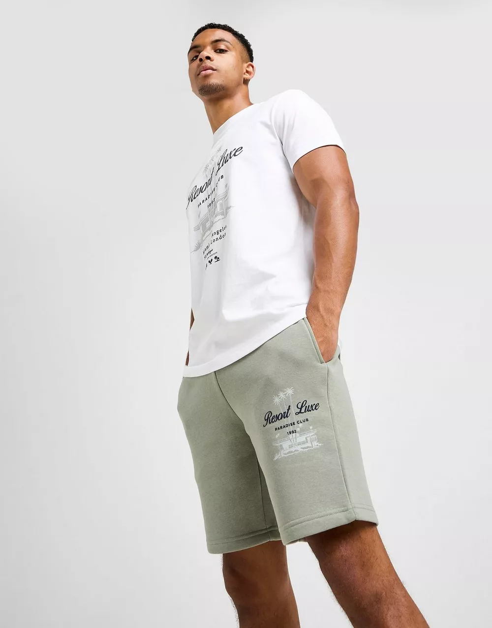 MCKENZIE ШОРТИ RESORT FLC SHT GRY-SHDW, фото 1 з 5