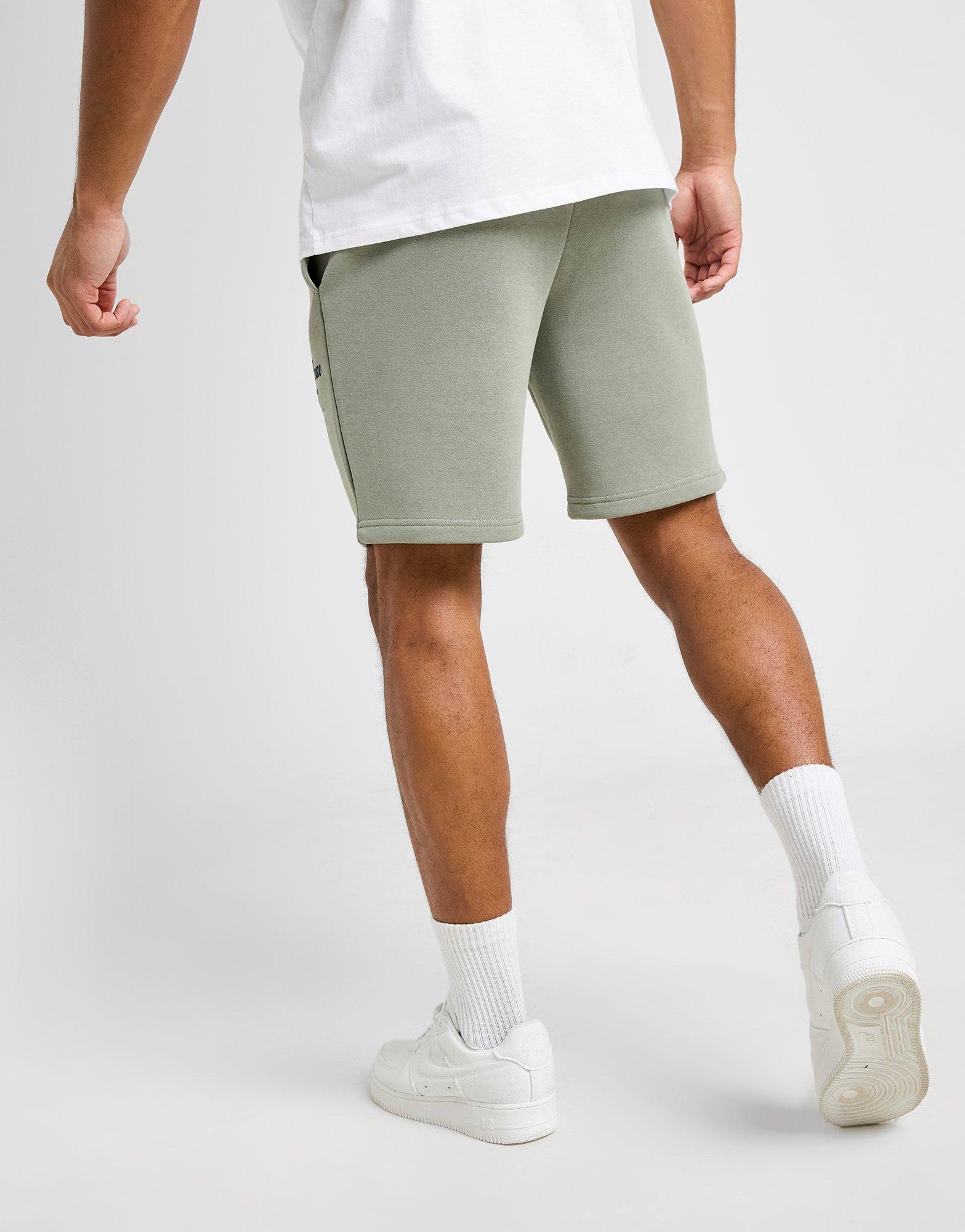 Pantaloni scurți pentru bărbați MCKENZIE PANTALONI SCURȚI RESORT FLC SHT GRY-SHDW MCKTM16864568 Verde