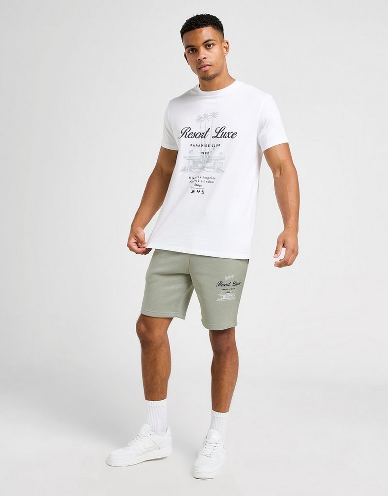 Pánske tričko MCKENZIE TRIČKO RESORT TEE WHT-WHT MCKTM16865010 Biela