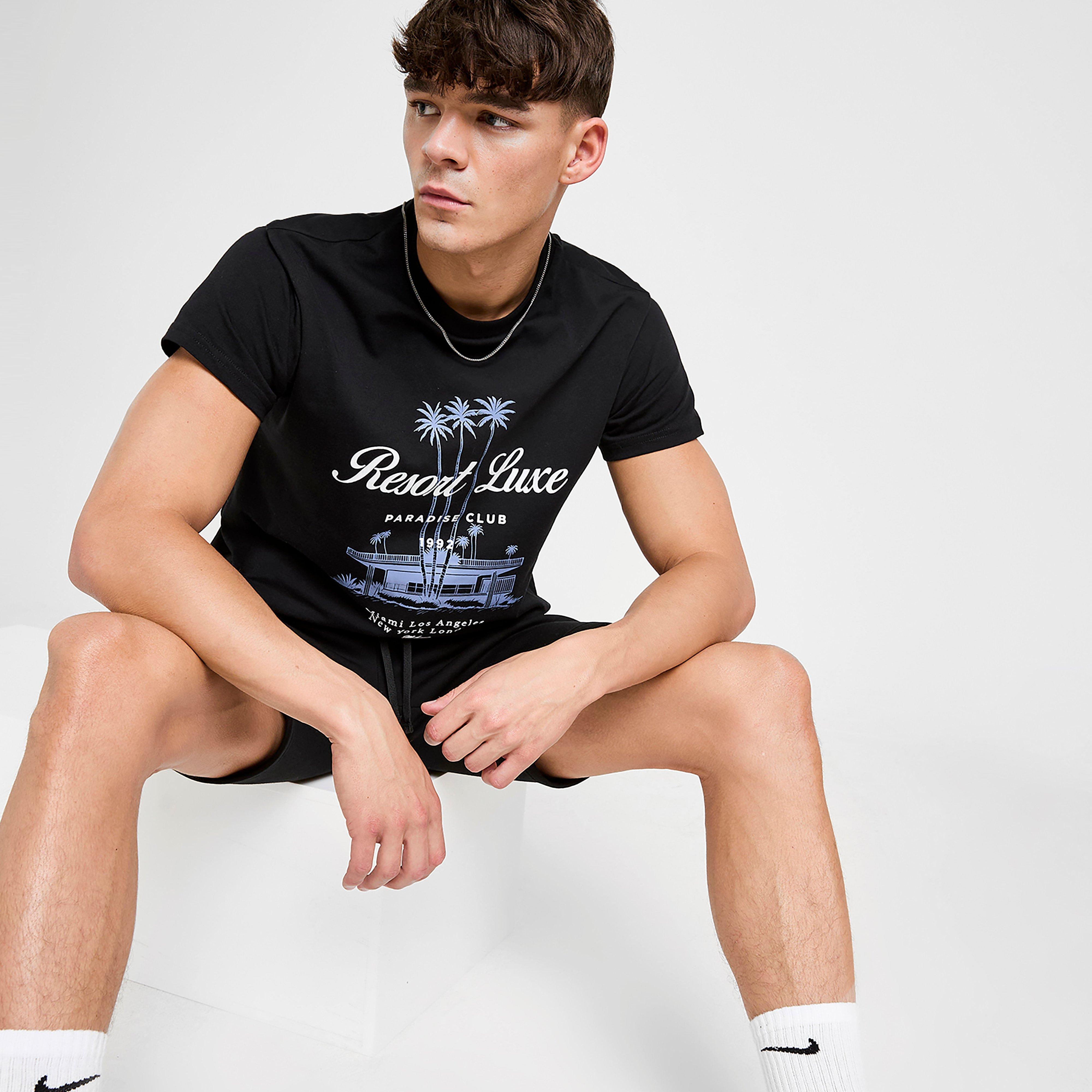 Férfi póló MCKENZIE PÓLÓ RESORT TEE BLK-BLK