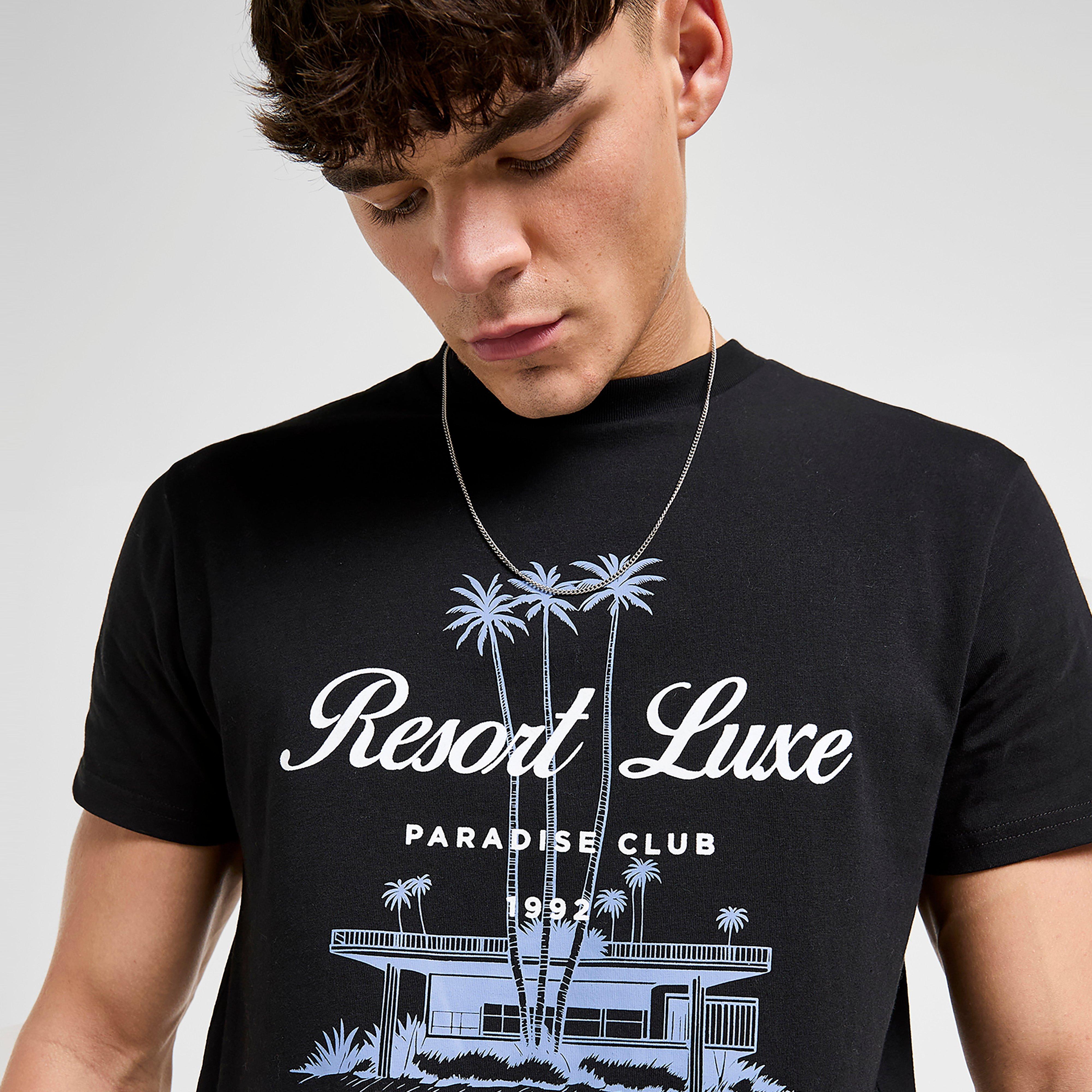Férfi póló MCKENZIE PÓLÓ RESORT TEE BLK-BLK