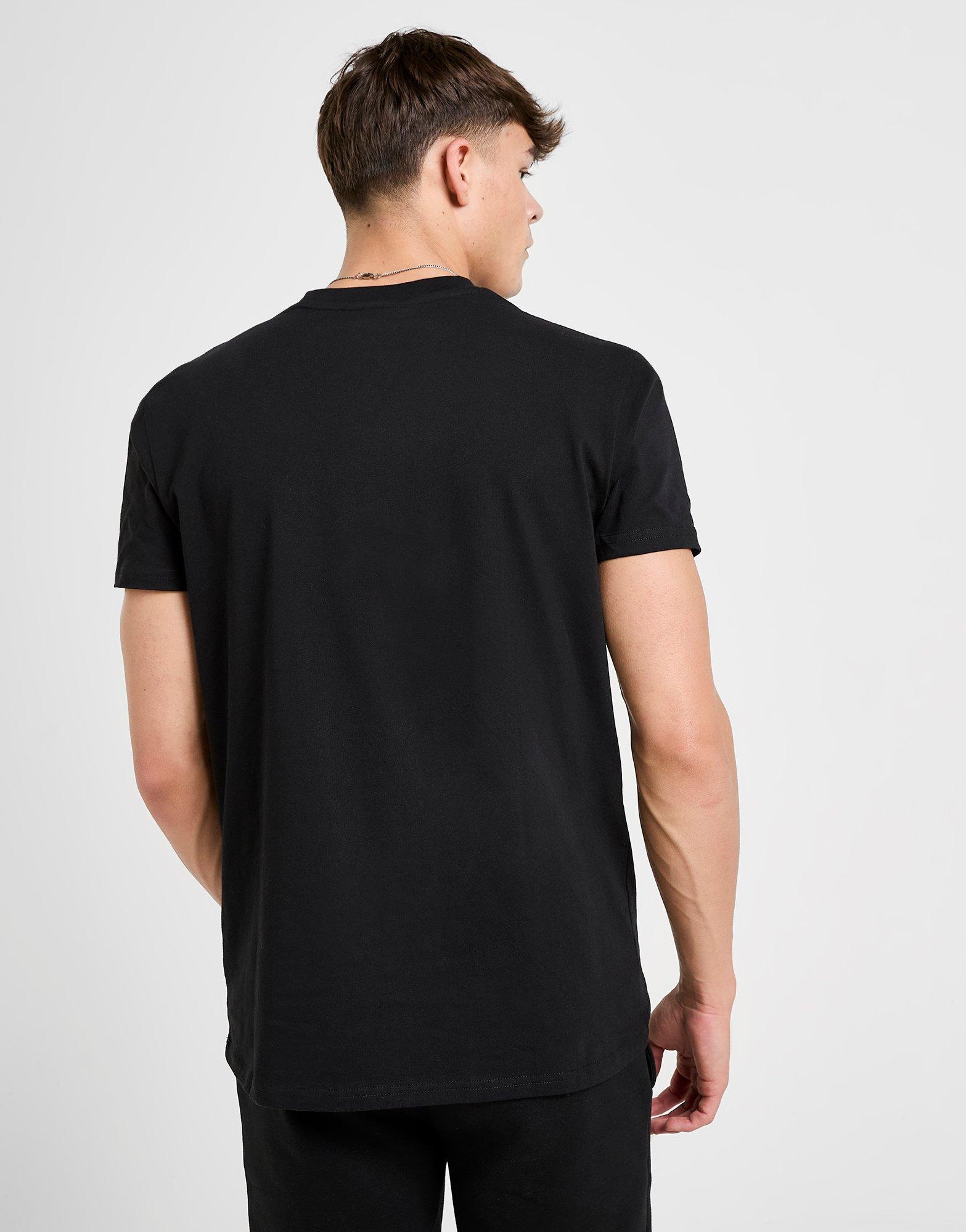 Tricou pentru bărbați MCKENZIE TRICOU RESORT TEE BLK-BLK MCKTM16865007 Negru