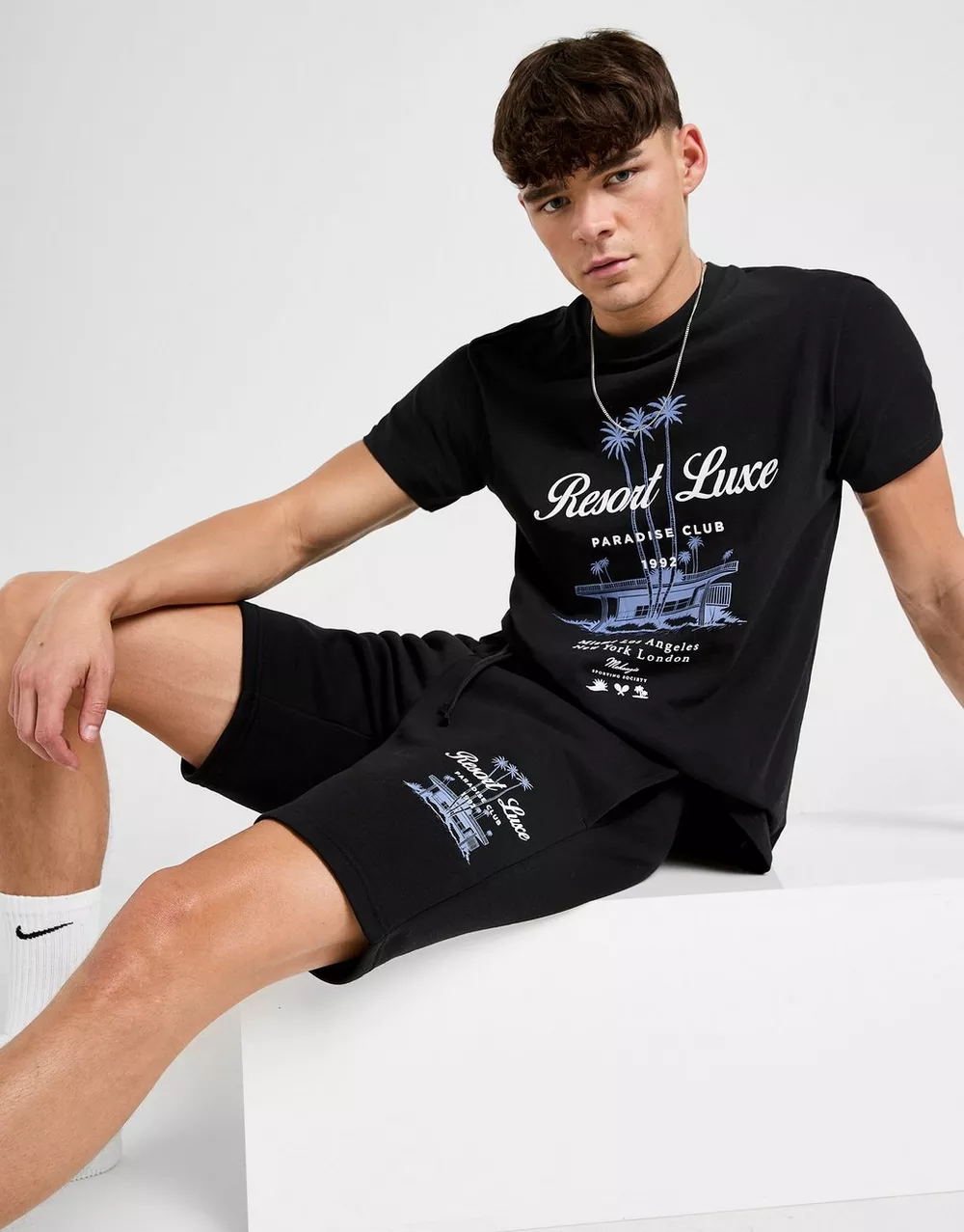 MCKENZIE ШОРТИ RESORT FLC SHT BLK-BLK, фото 1 з 5