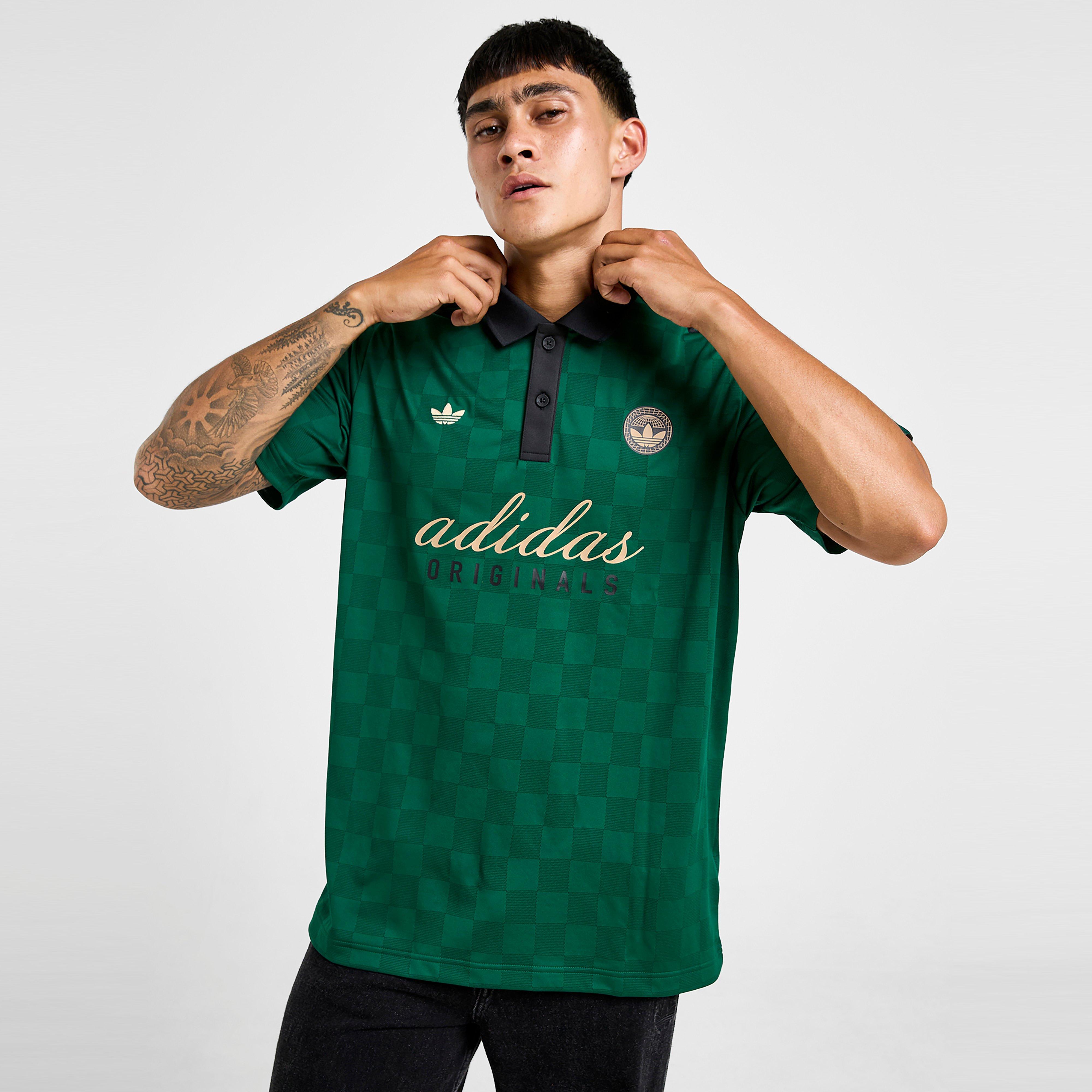 Tricou pentru bărbați ADIDAS TRICOU FBALL SCRIP T C.GRN