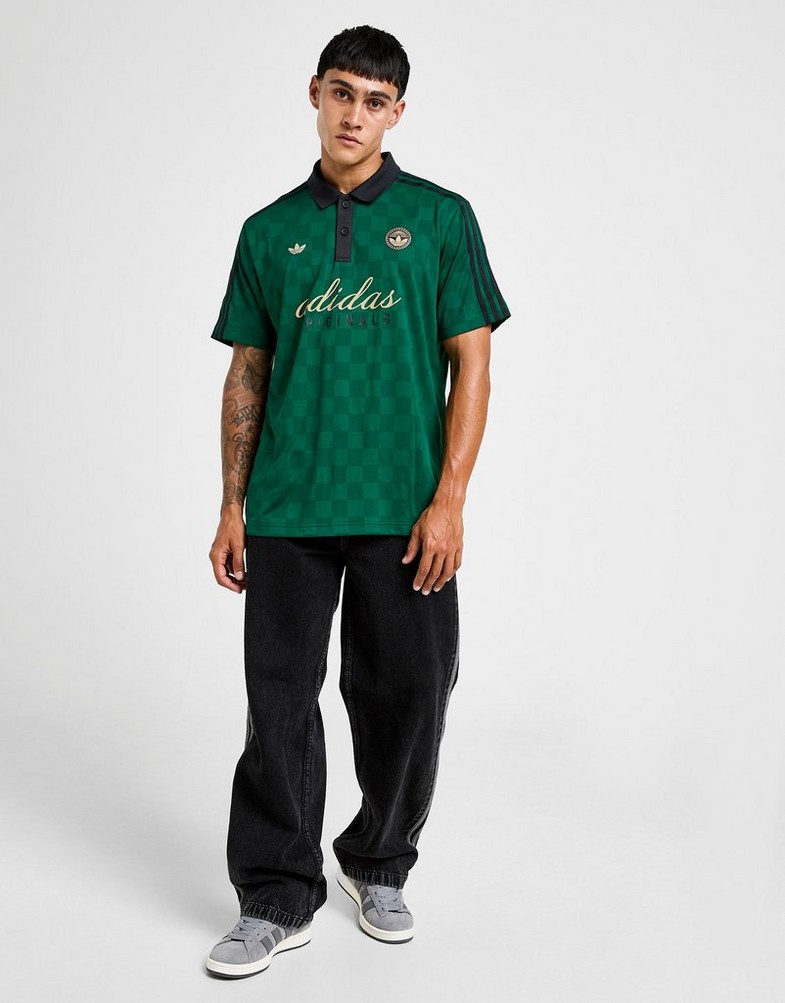 Koszulka, t-shirt męski ADIDAS T-SHIRT FTB SS T JW3840 Zielony