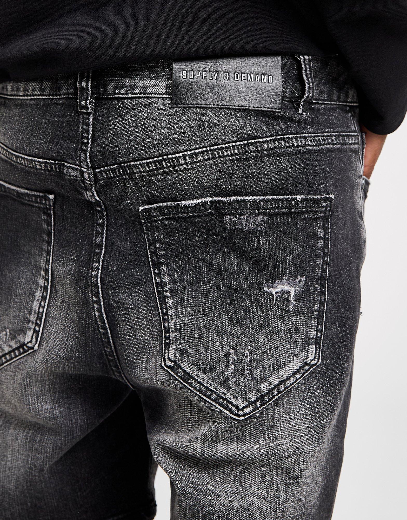 Krótkie spodenki, szorty męskie SUPPLY&DEMAND SZORTY ARMAS SHT SUPTM17648036 Czarny