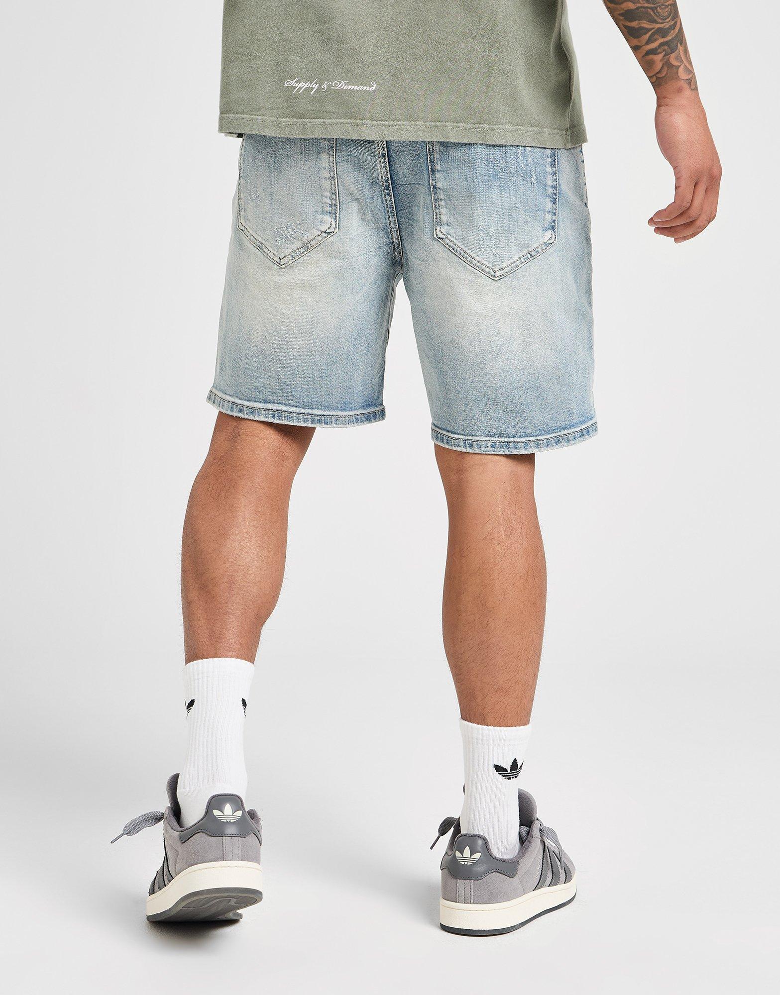 Krótkie spodenki, szorty męskie SUPPLY&DEMAND SZORTY MIKO SHT MDEN-LMWD SUPTM17649881 Szary