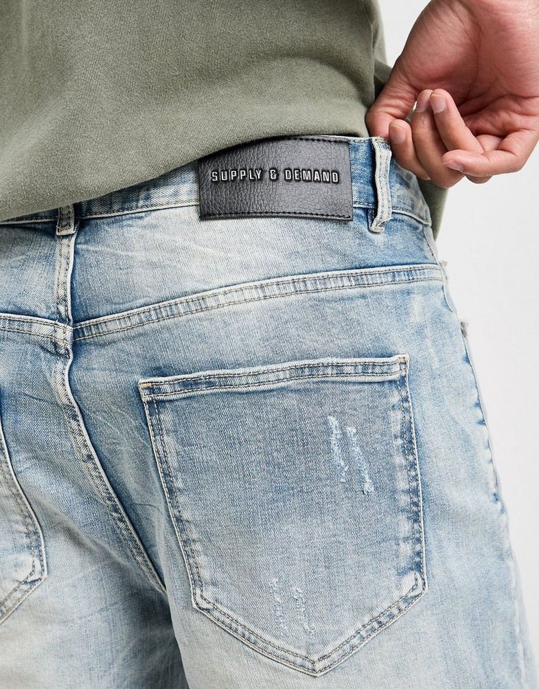 Pantaloni scurți pentru bărbați SUPPLY&DEMAND PANTALONI SCURȚI MIKO SHT MDEN-LMWD SUPTM17649881 Gri