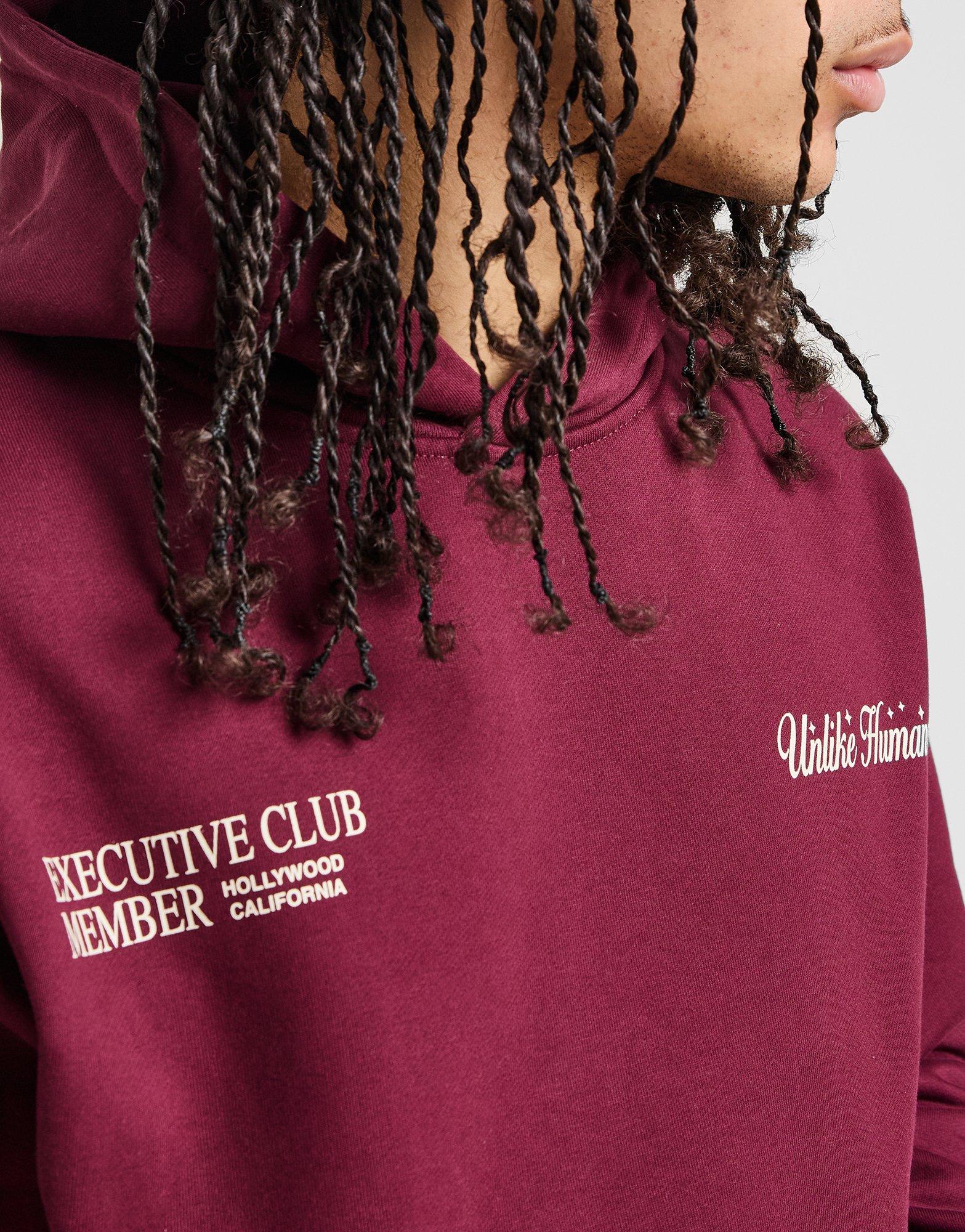 Мъжка блуза UNLIKE HUMANS СУИТЧЪР С КАЧУЛКА FREMONT HD PLM-WWN SWEATSHIR ULHTM10219660 Бордо