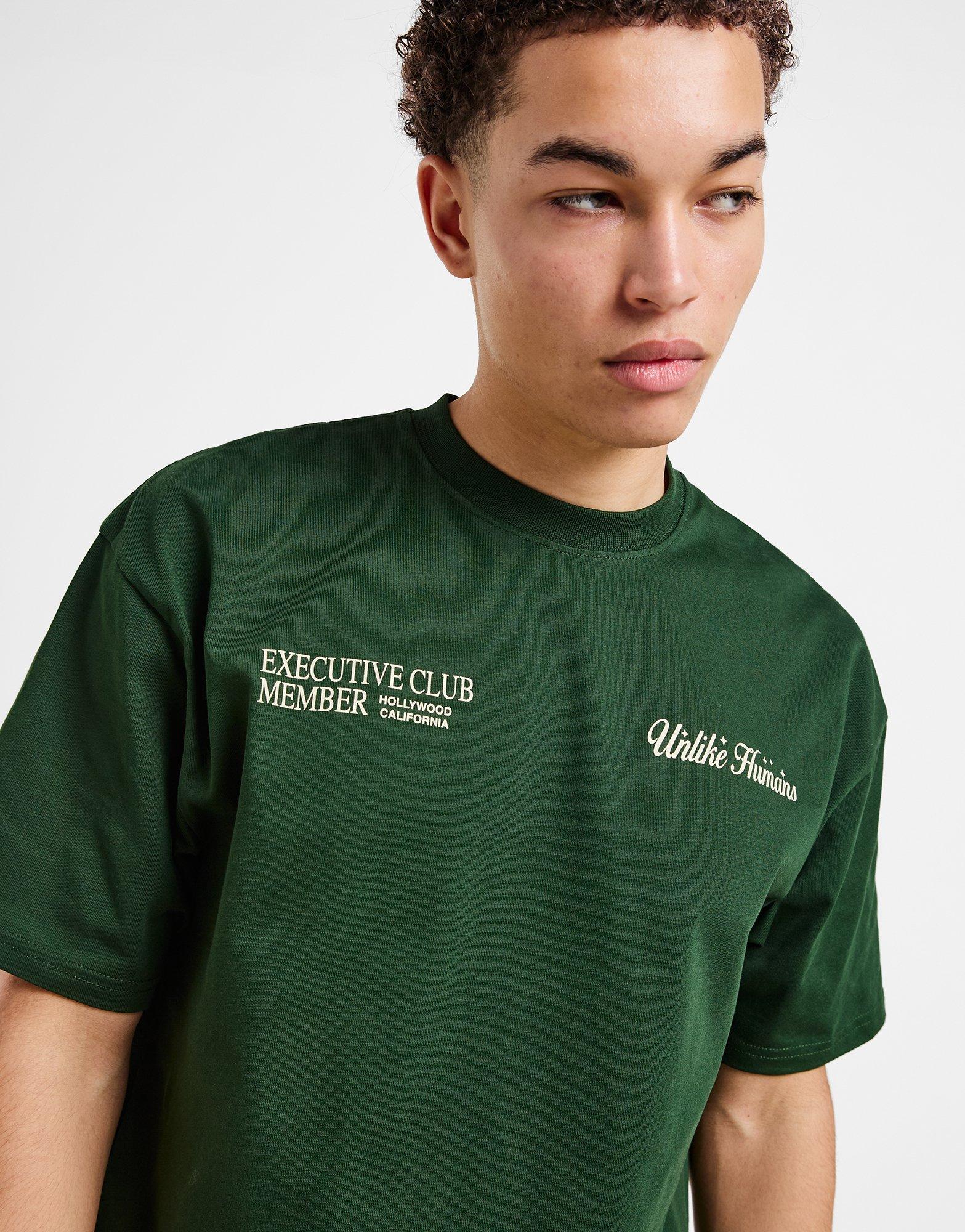 Vyriški marškiniai UNLIKE HUMANS MARŠKINĖLIAI FREMONT TEE GRN-MVW ULHTM10218533 Žalia