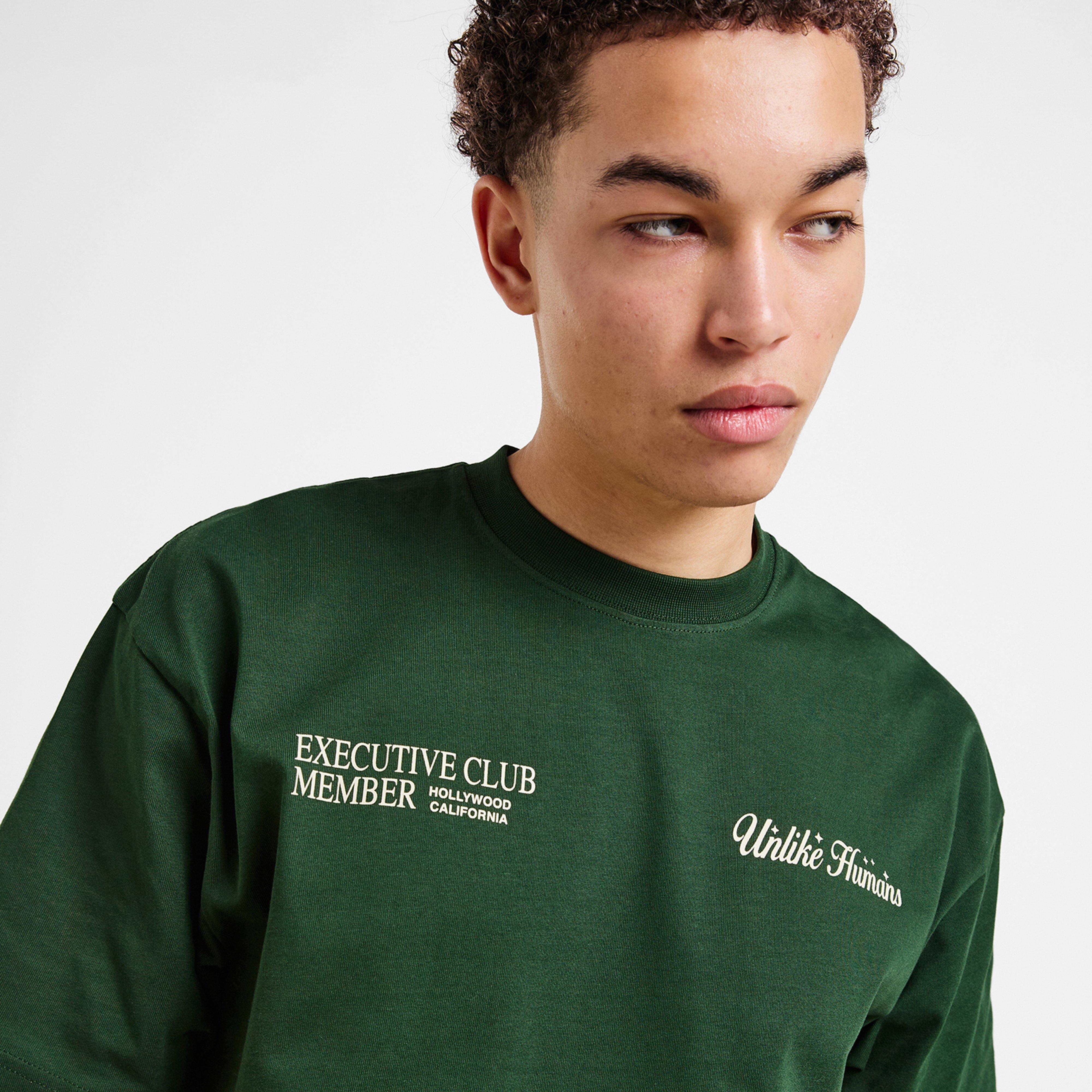 Tricou pentru bărbați UNLIKE HUMANS TRICOU FREMONT TEE GRN-MVW