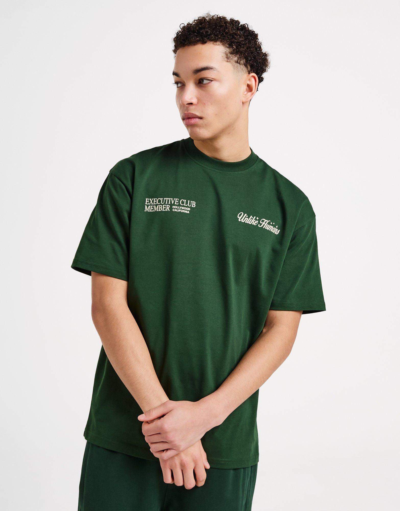 Vyriški marškiniai UNLIKE HUMANS MARŠKINĖLIAI FREMONT TEE GRN-MVW ULHTM10218533 Žalia