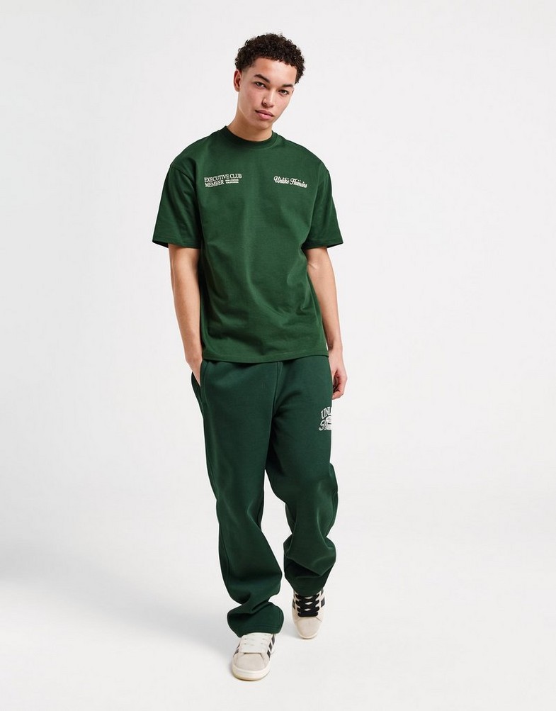 Tricou pentru bărbați UNLIKE HUMANS TRICOU FREMONT TEE GRN-MVW ULHTM10218533 Verde